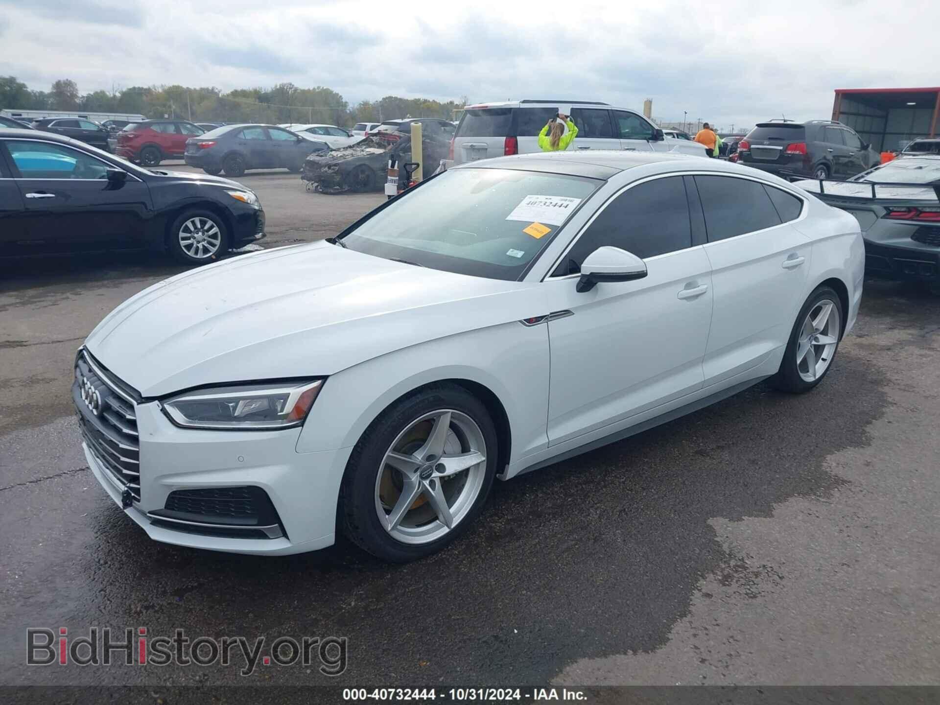 2018 AUDI A5 - VIN: WAUENCF59JA066888 - Фото 2