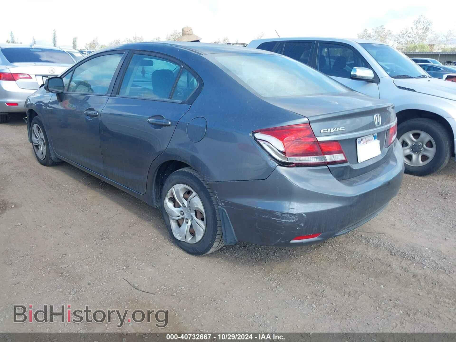 2013 HONDA CIVIC - VIN: 19XFB2F52DE280181 - Фото 3