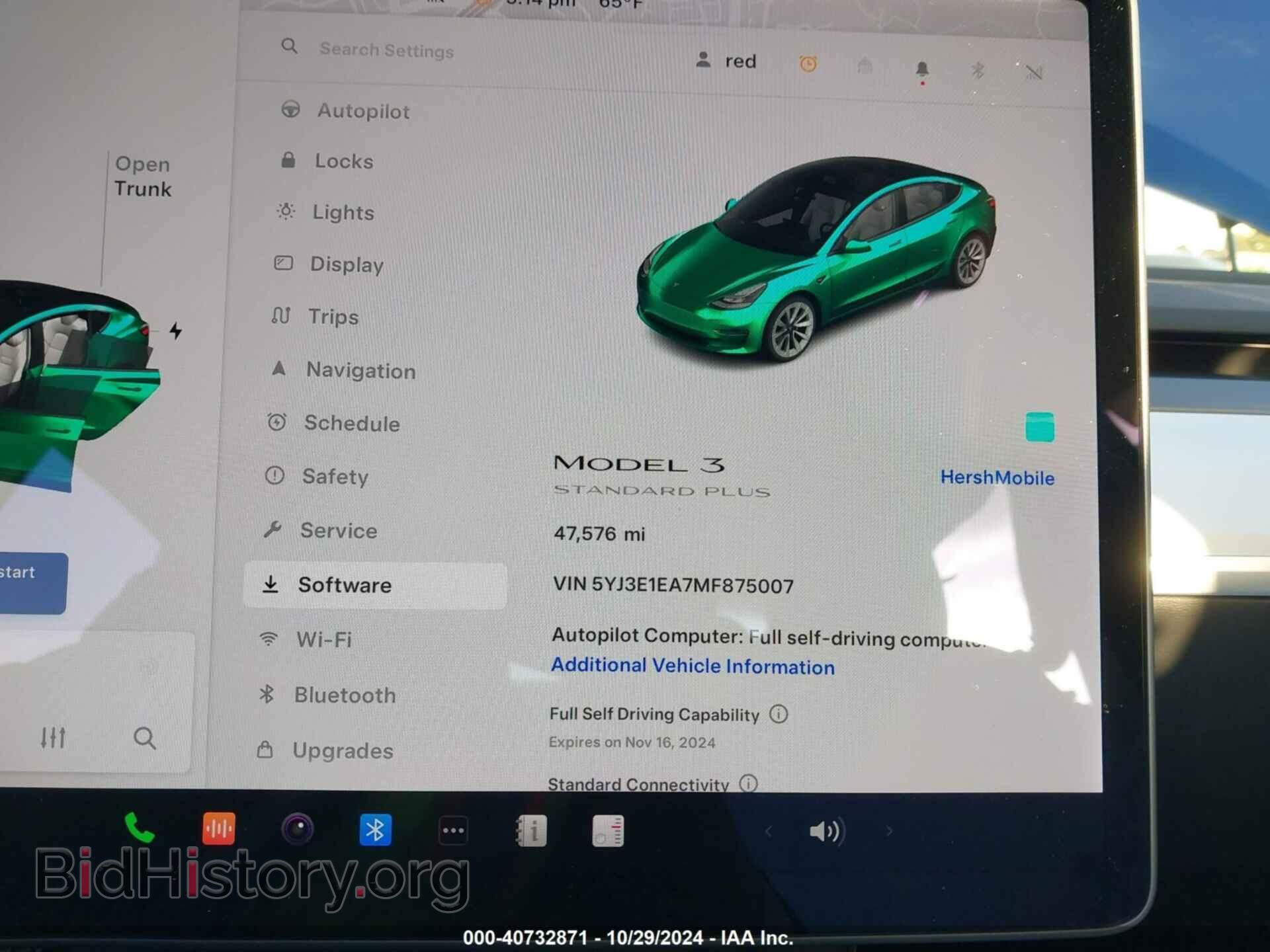 2021 TESLA MODEL 3 - VIN: 5YJ3E1EA7MF875007 - Photo 7
