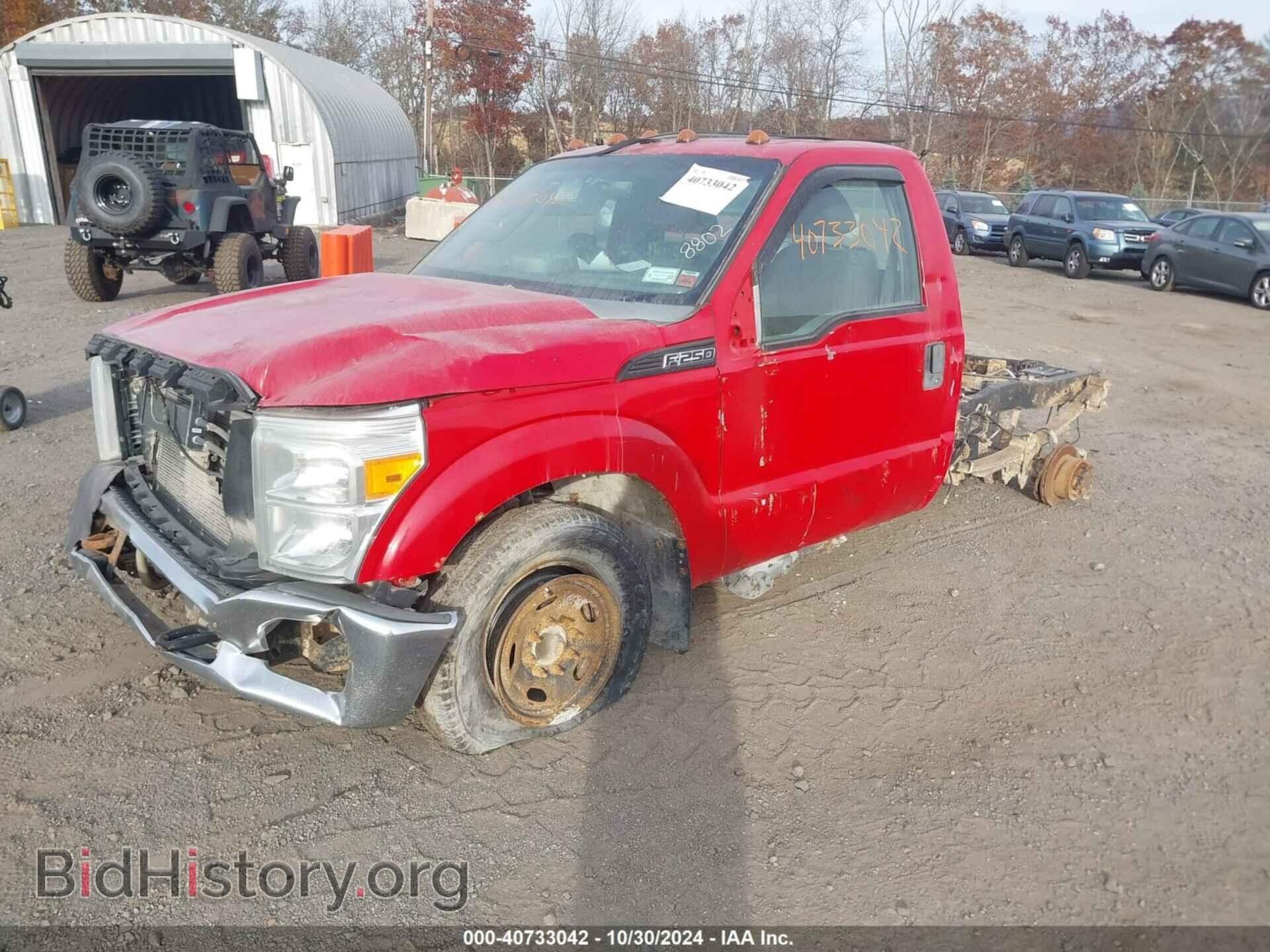 2011 FORD F-250 - VIN: 1FDBF2A69BEA08802 - Фото 2