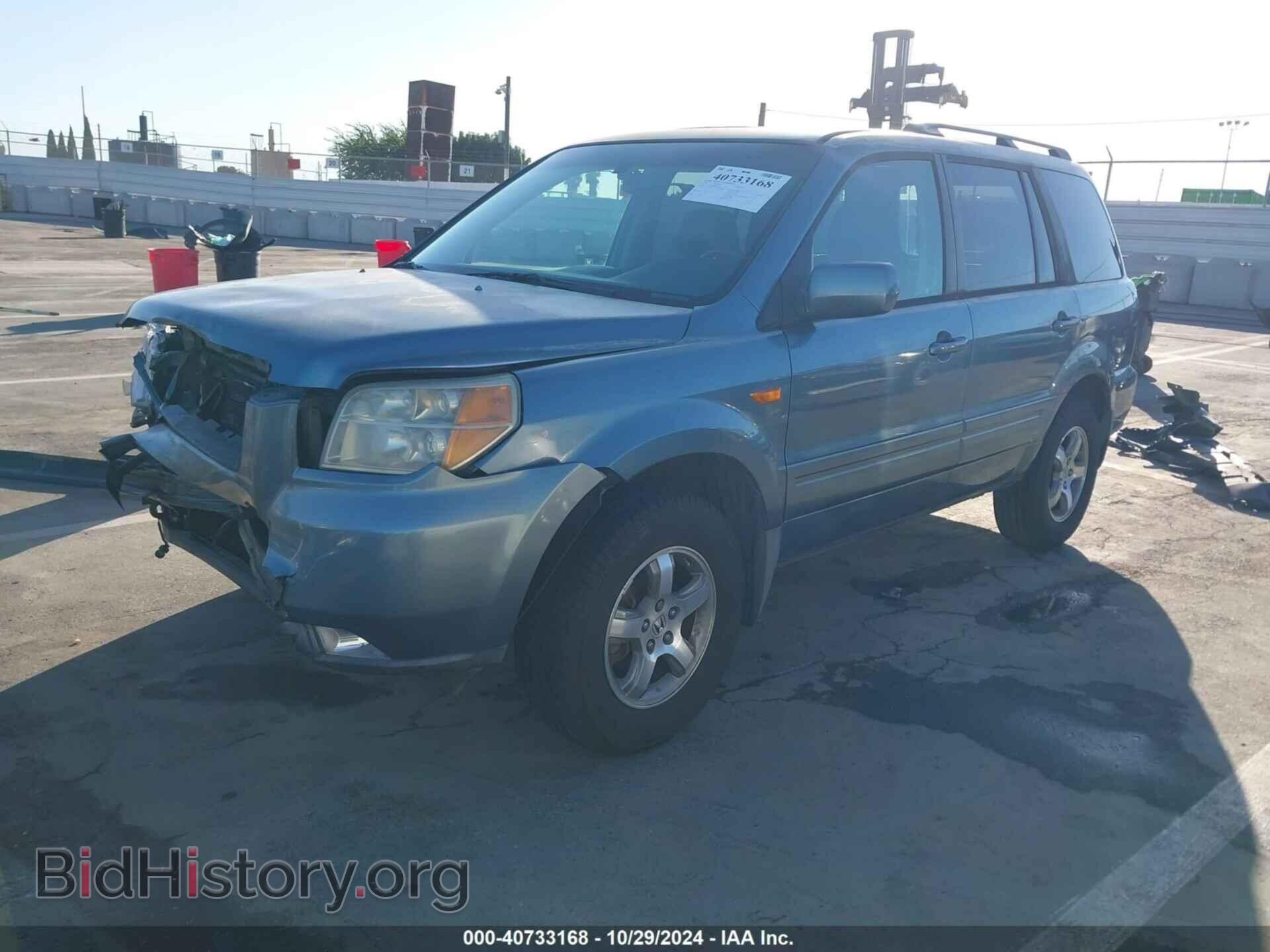 2006 HONDA PILOT - VIN: 5FNYF285X6B032347 - Фото 2