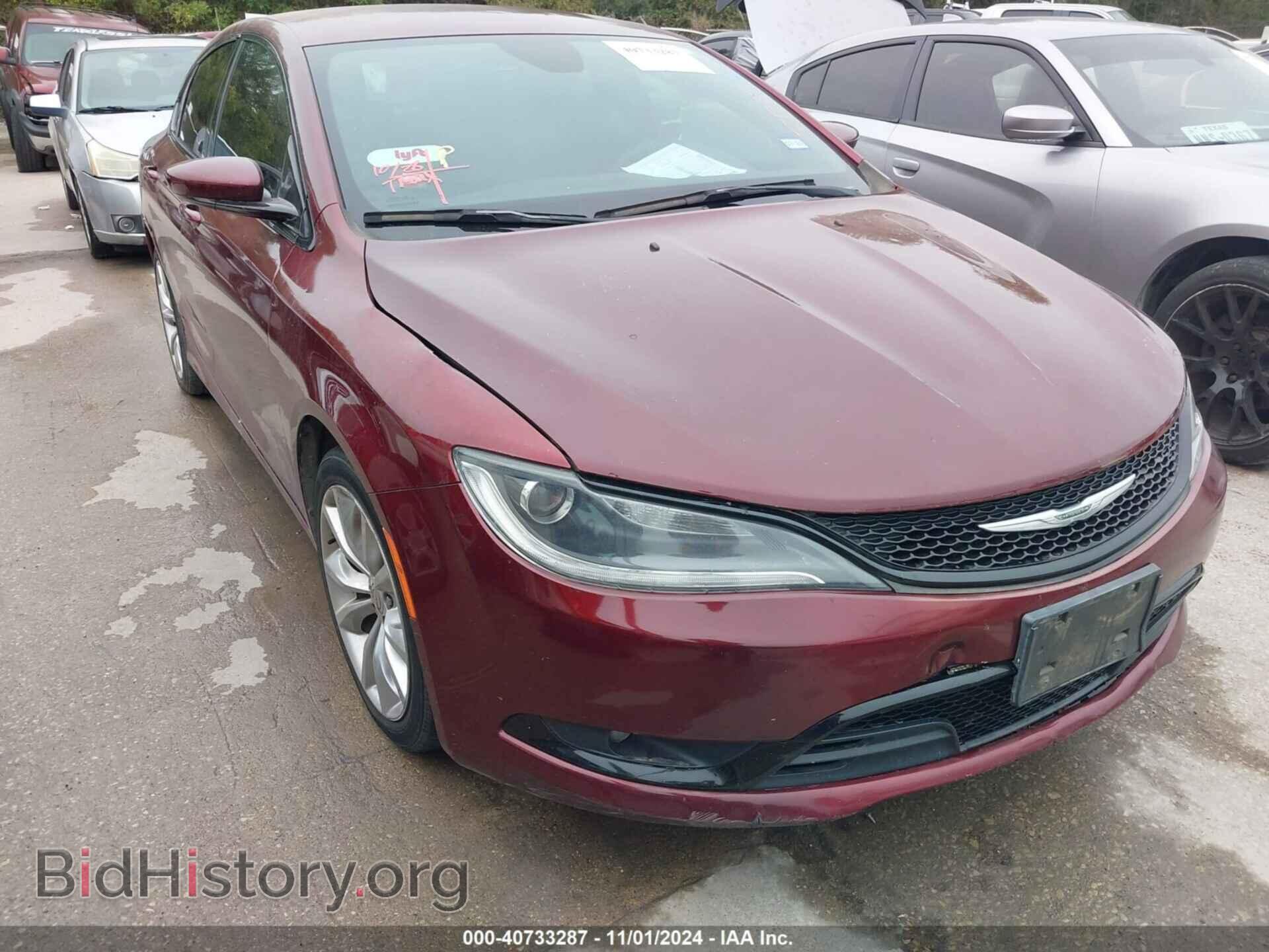 Photo 1C3CCCBB6FN521535 - CHRYSLER 200 2015