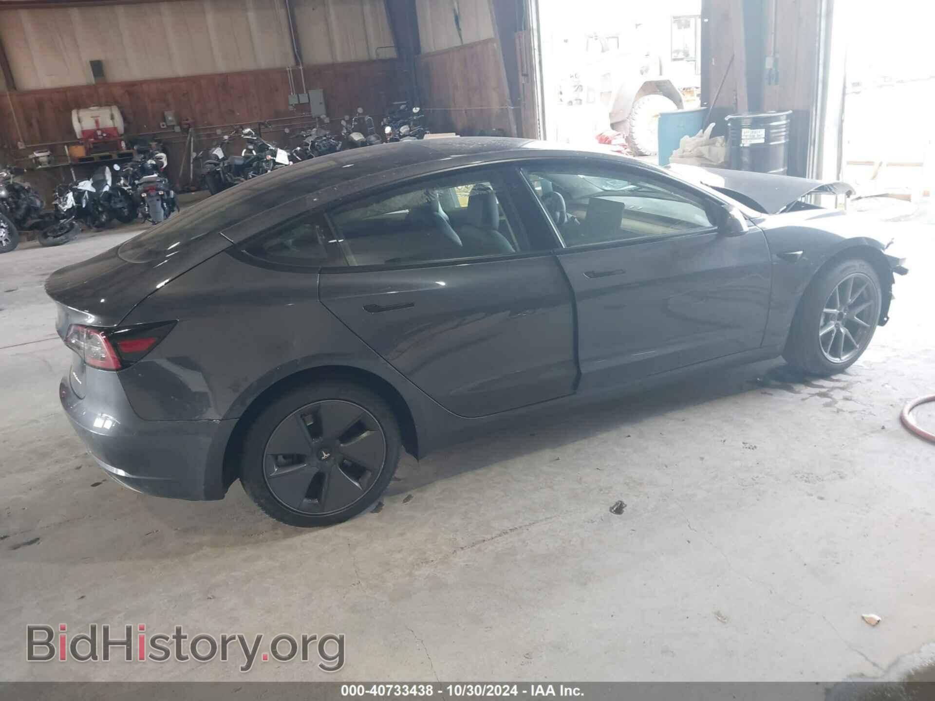 2022 TESLA MODEL 3 - VIN: 5YJ3E1EB9NF245662 - Фото 4