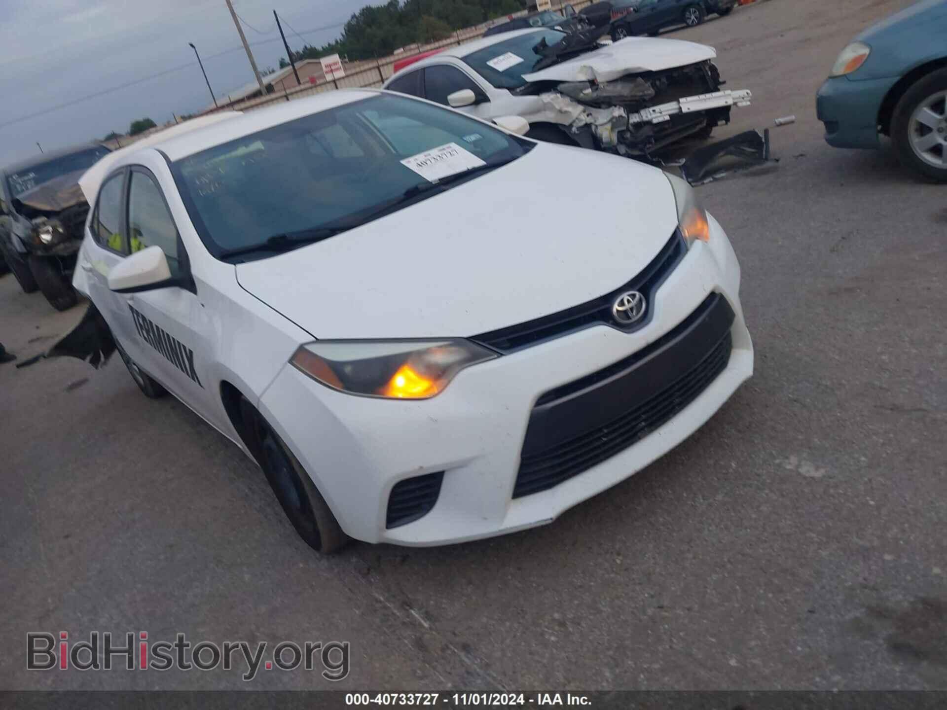Photo 2T1BURHEXFC399595 - TOYOTA COROLLA 2015