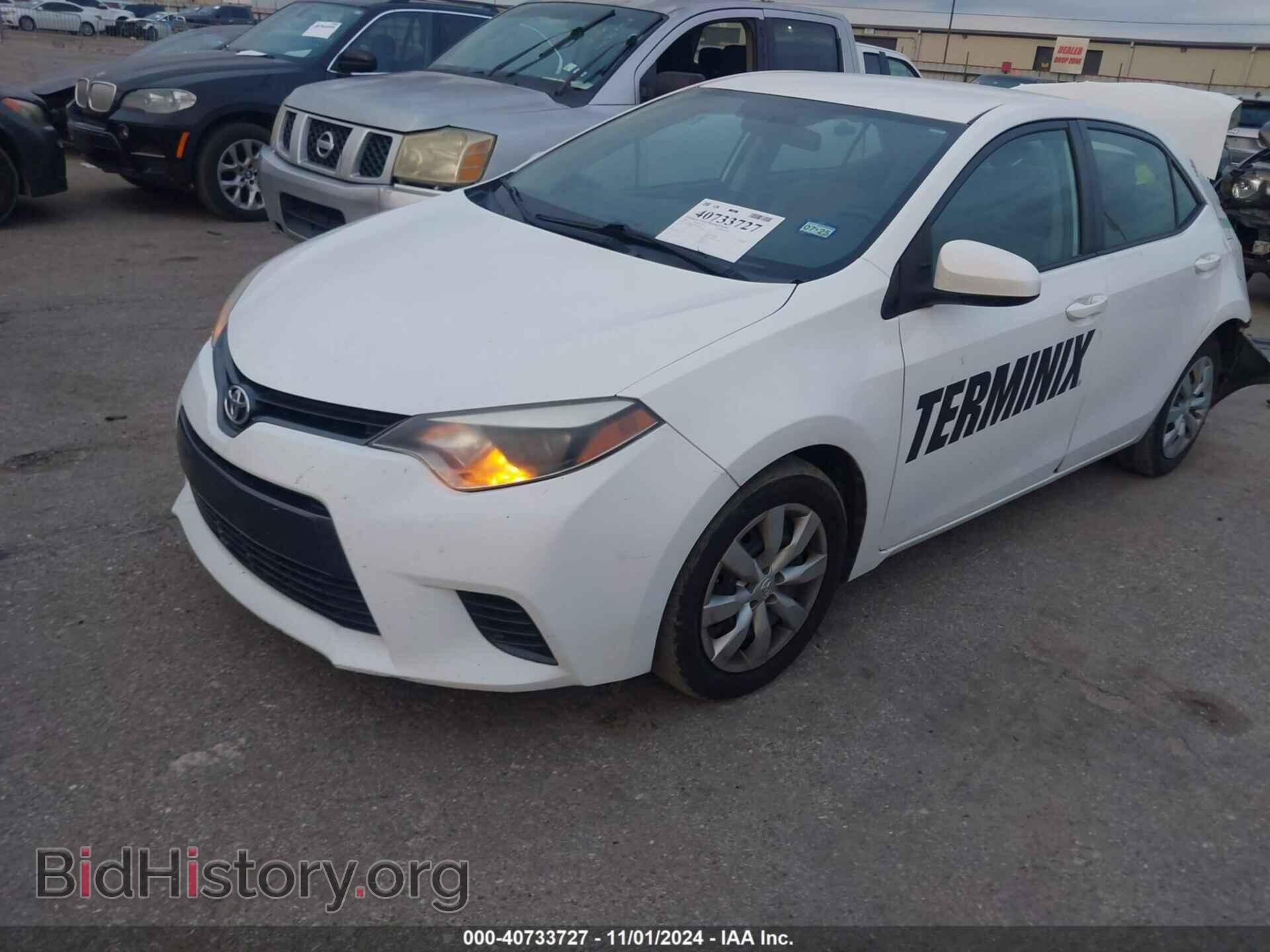 2015 TOYOTA COROLLA - VIN: 2T1BURHEXFC399595 - Фото 2