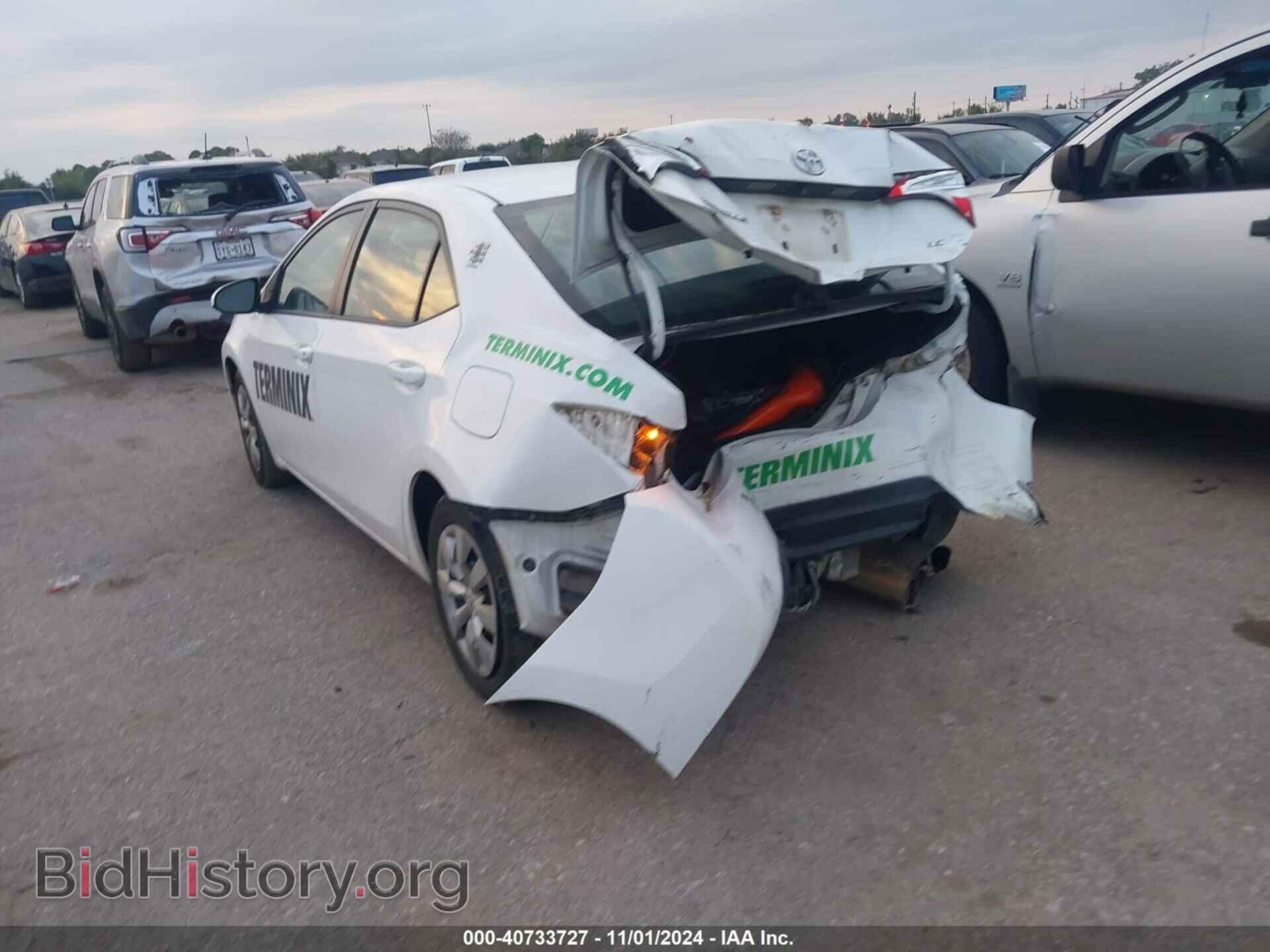 2015 TOYOTA COROLLA - VIN: 2T1BURHEXFC399595 - Фото 3