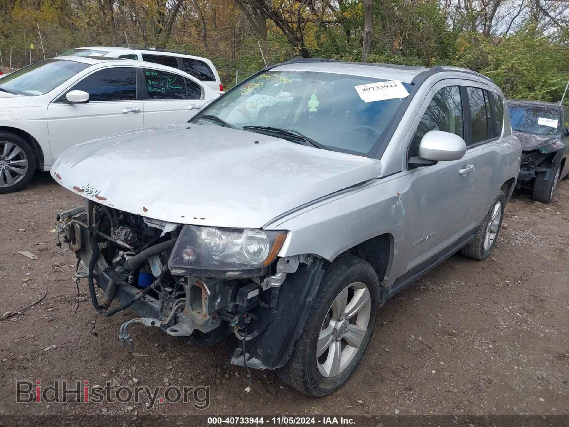 2014 JEEP COMPASS - VIN: 1C4NJDEB2ED501718 - Фото 2