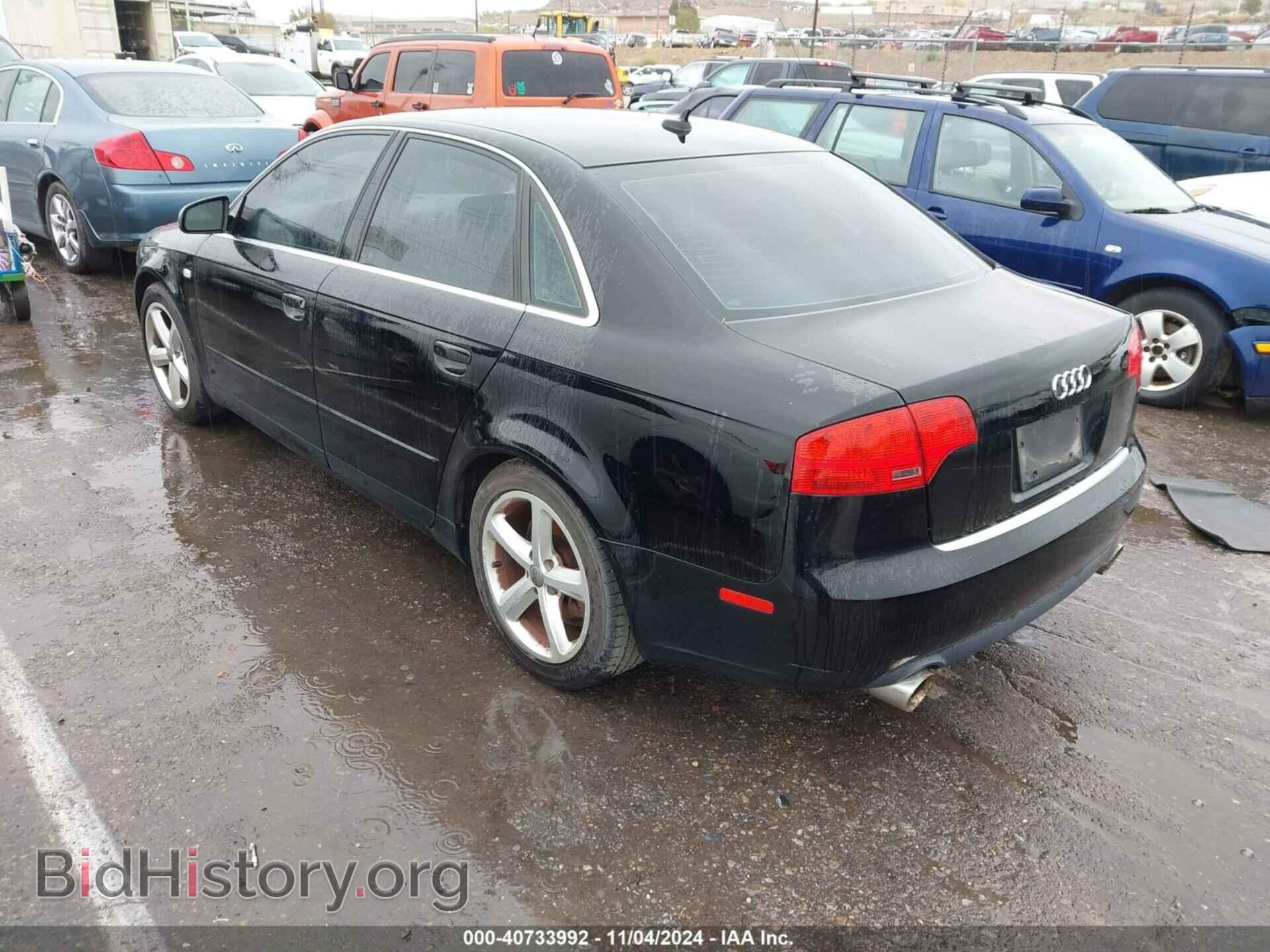 2007 AUDI A4 - VIN: WAUDH78E77A218361 - Photo 3