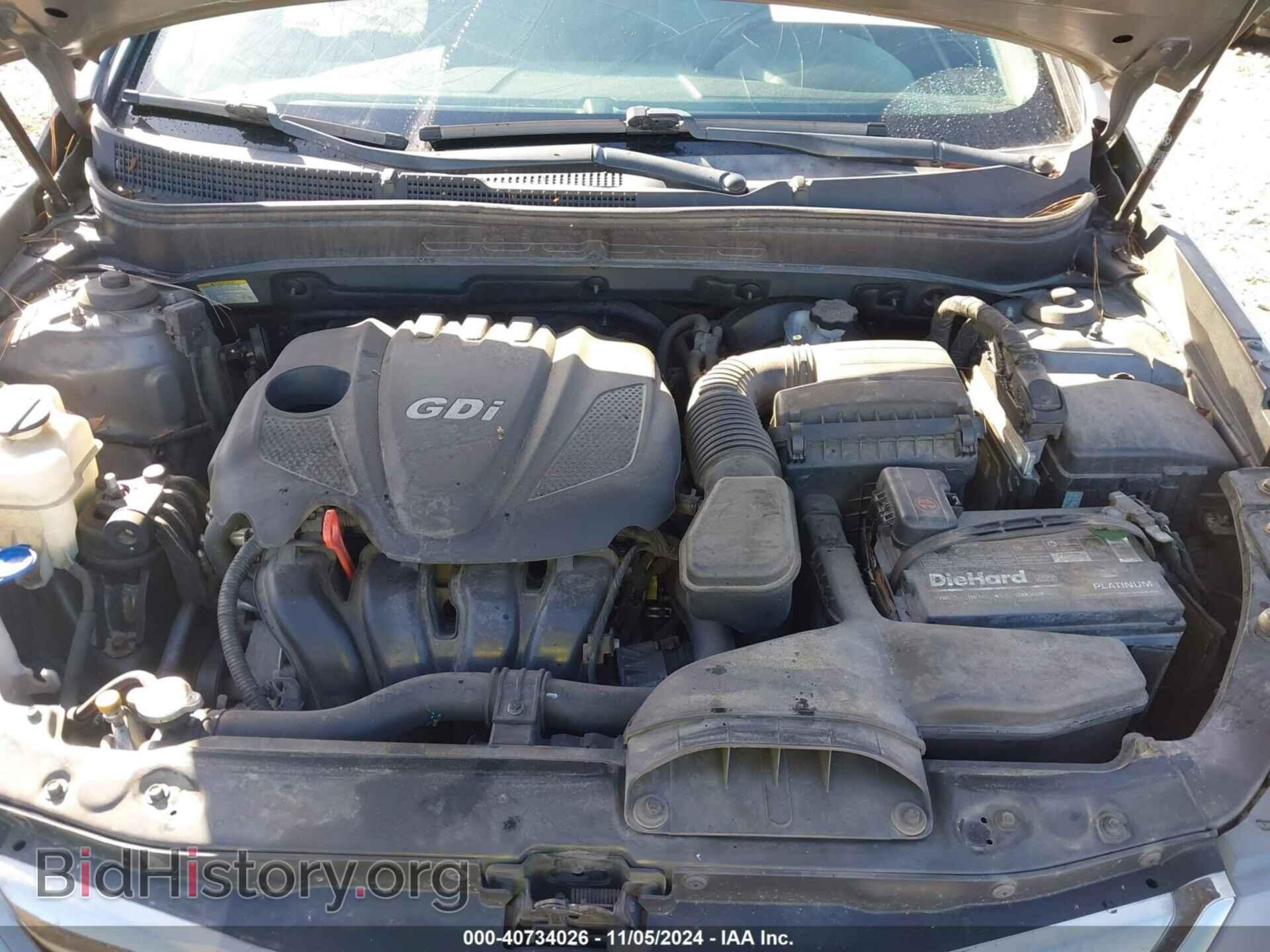 2012 HYUNDAI SONATA - VIN: 5NPEC4AC6CH393586 - Фото 10