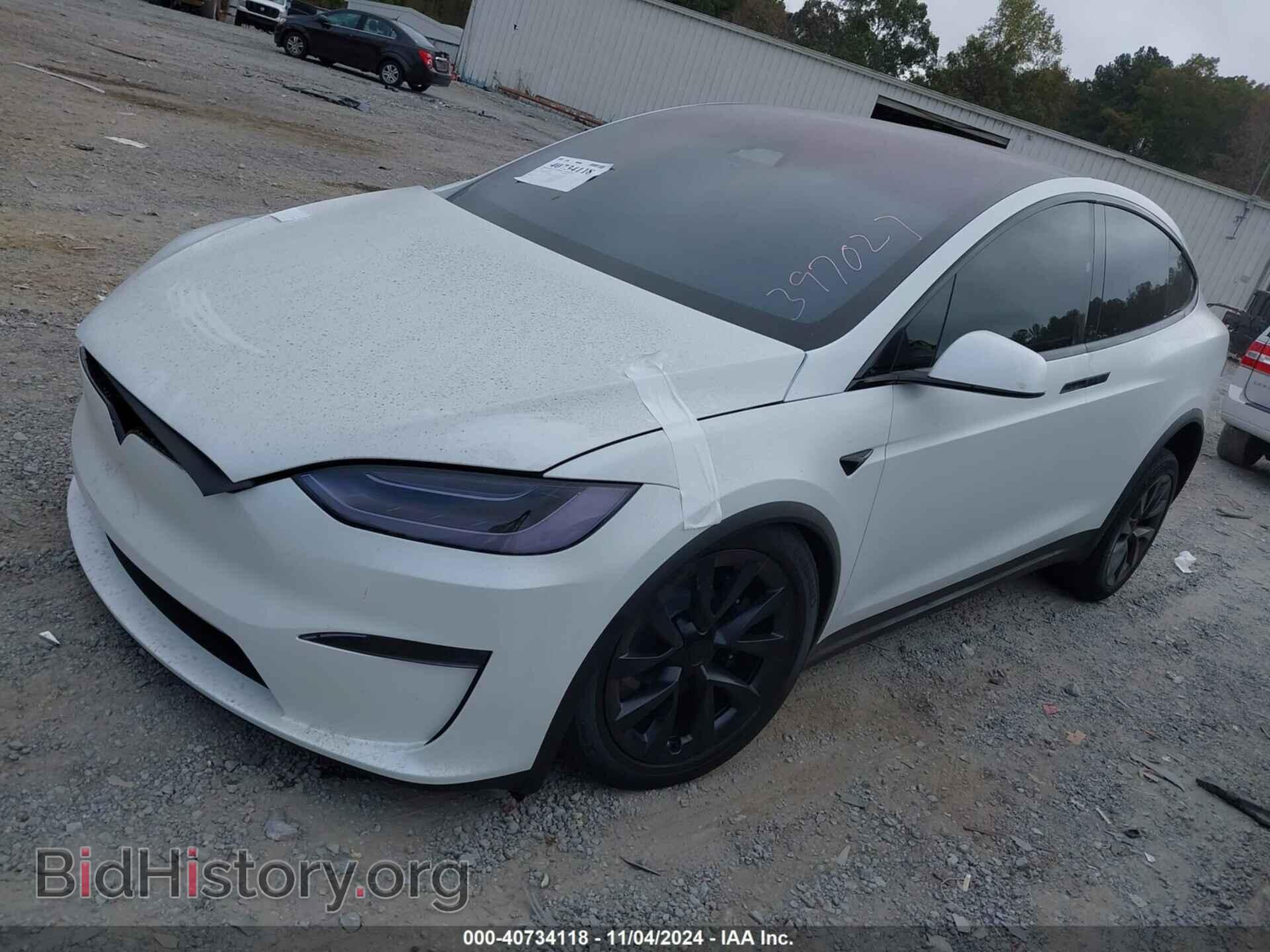 2023 TESLA MODEL X - VIN: 7SAXCBE51PF397027 - Фото 2