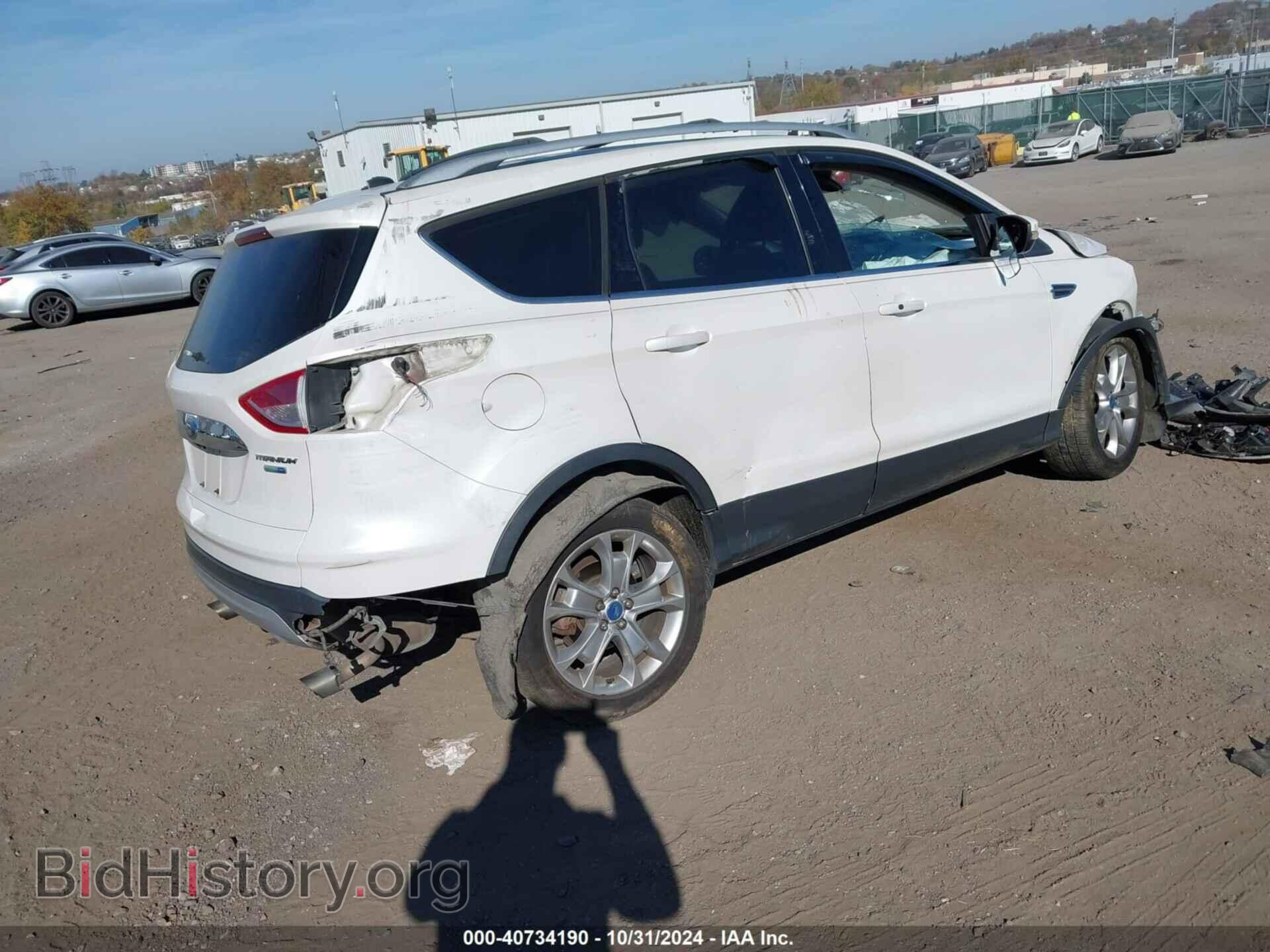 2014 FORD ESCAPE - VIN: 1FMCU9JX8EUA18338 - Фото 4