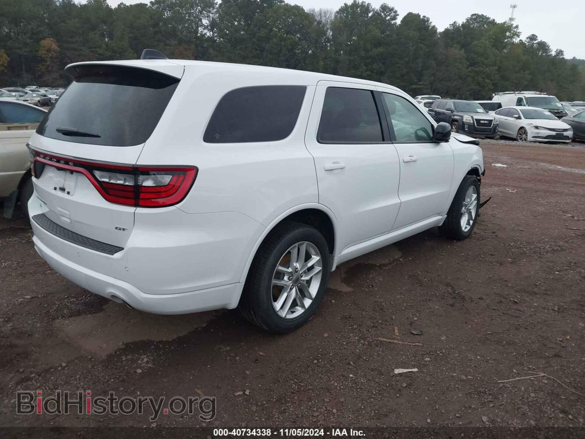 2024 DODGE DURANGO - VIN: 1C4RDJDG5RC227334 - Фото 4