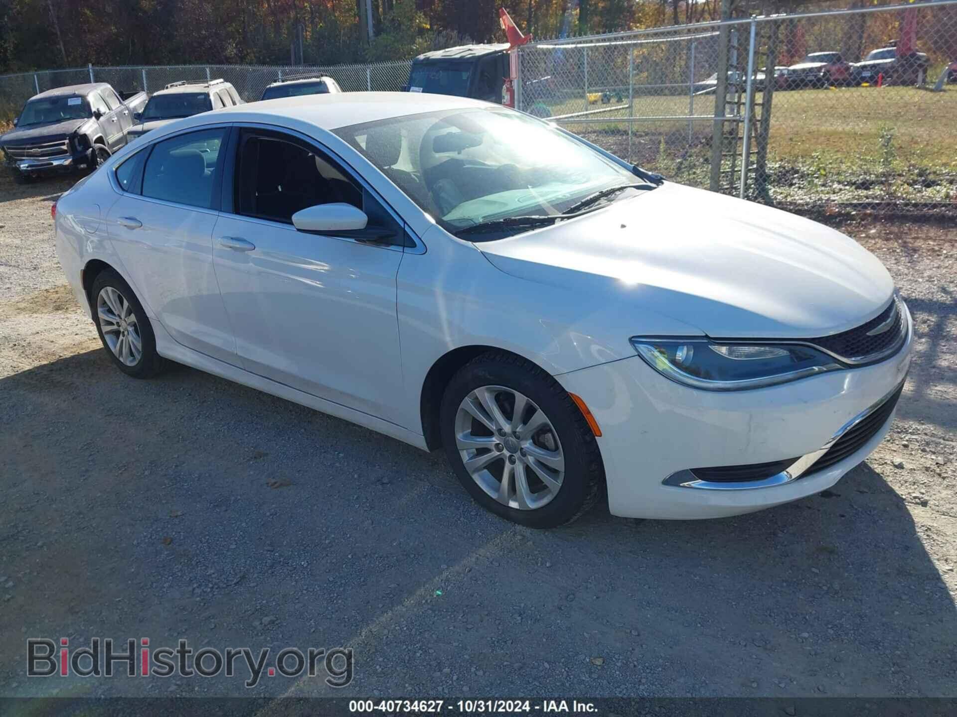 Photo 1C3CCCABXFN614513 - CHRYSLER 200 2015