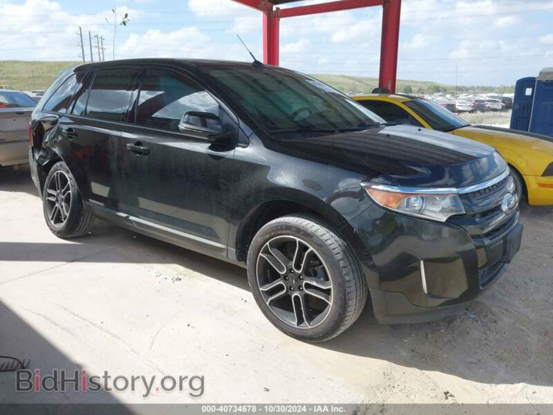 2014 Ford EDGE SEL (VIN 2FMDK4JCXEBB20790) — фото 1 из 16, IAAI, повреждение: правая задняя часть