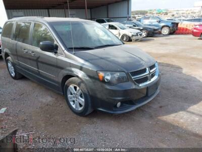 2012 Dodge GRAND CARAVAN Crew, серый — VIN 2C4RDGDG1CR395909, IAAI