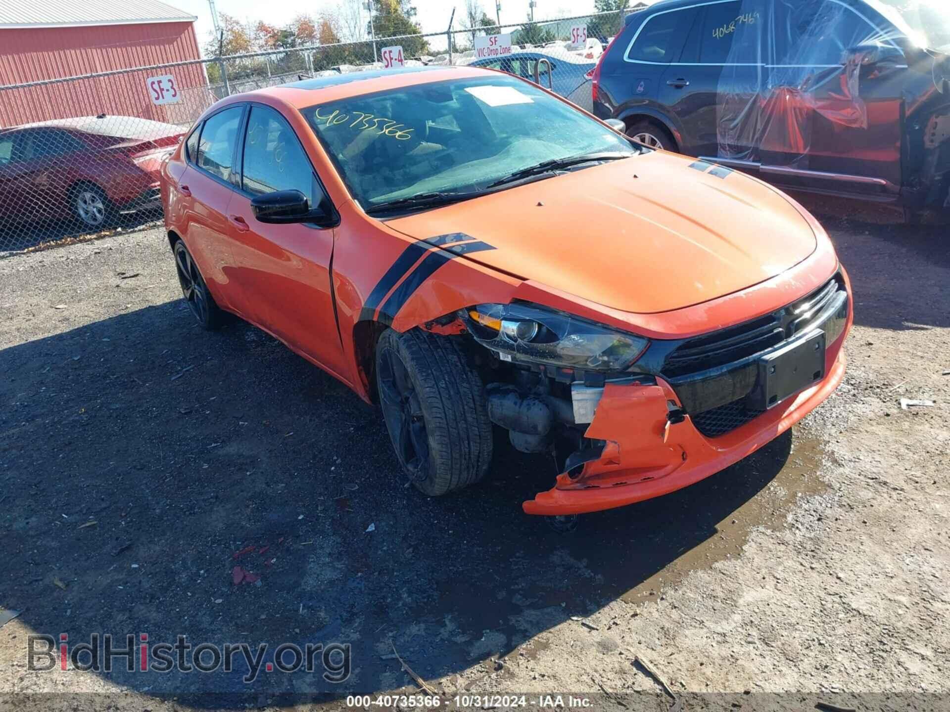 Photo 1C3CDFBB1FD241896 - DODGE DART 2015
