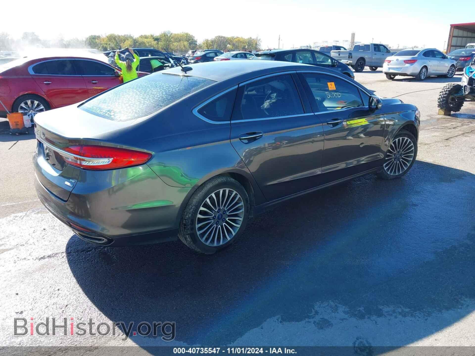 2017 FORD FUSION - VIN: 3FA6P0T98HR227308 - Фото 4