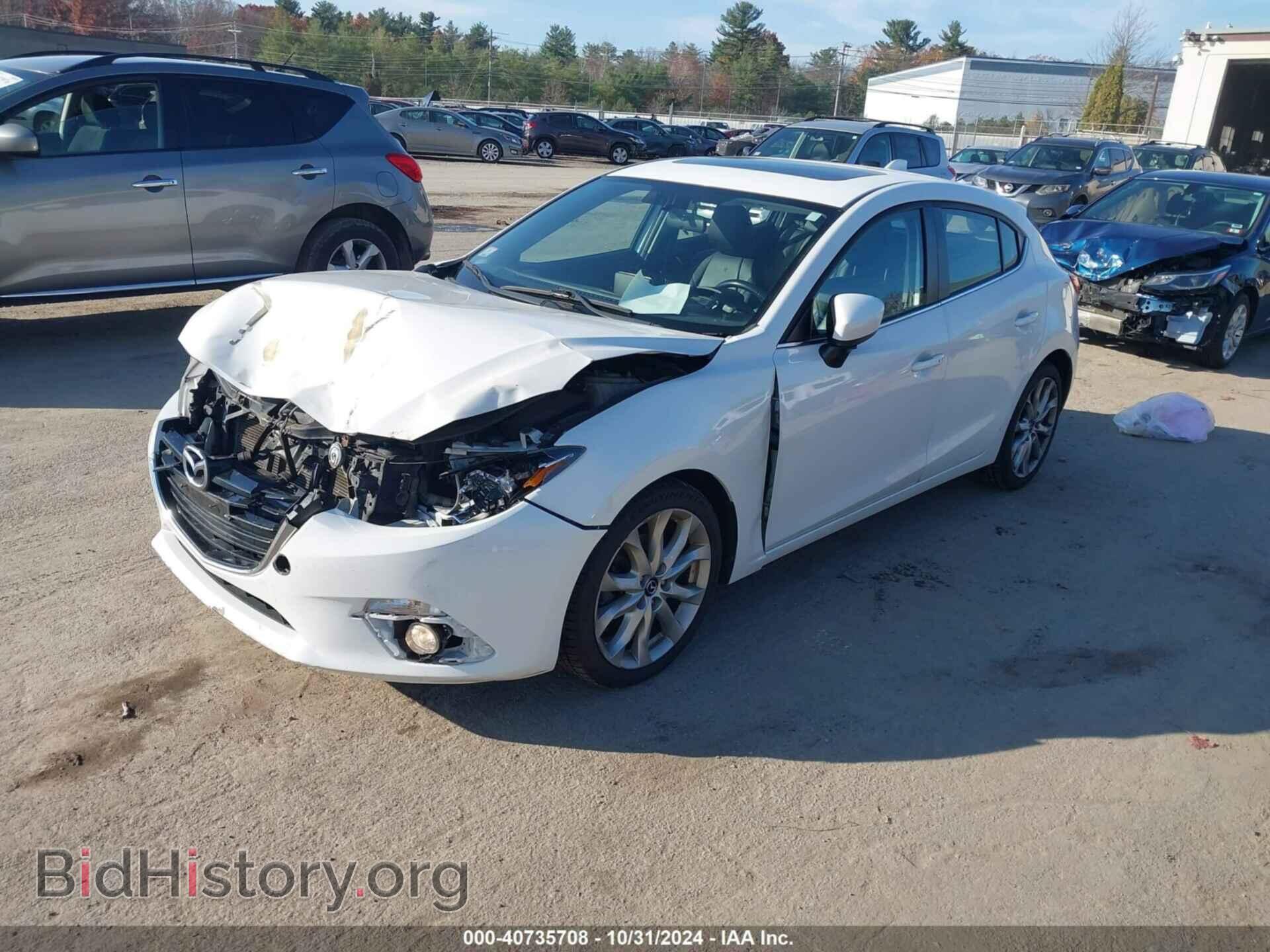 2015 MAZDA MAZDA3 - VIN: JM1BM1L36F1240407 - Фото 2