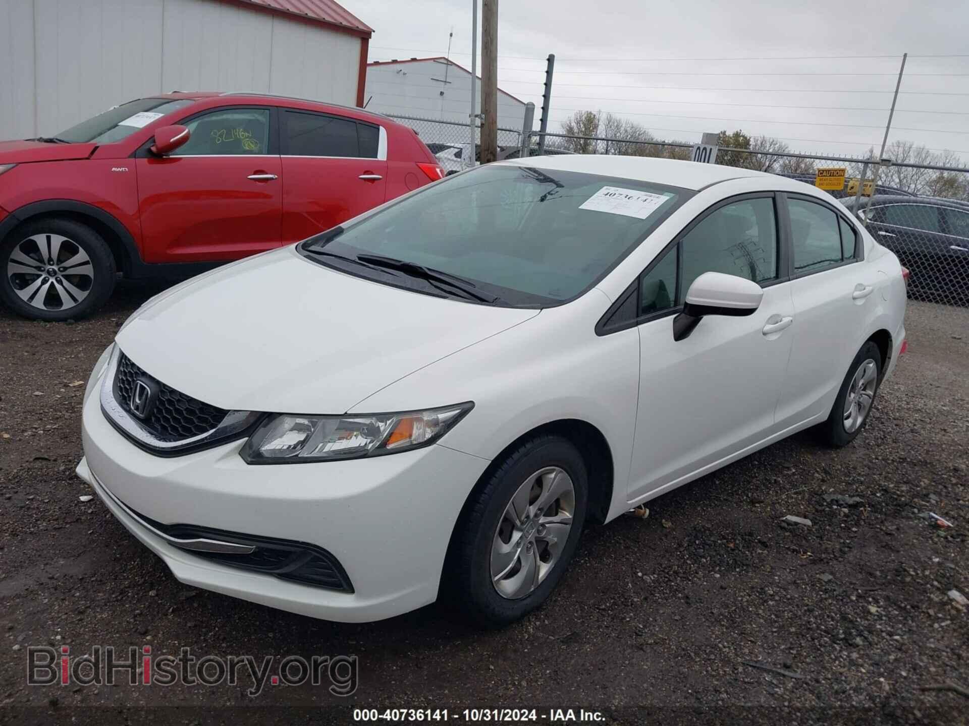 2015 HONDA CIVIC - VIN: 19XFB2F53FE072829 - Фото 2