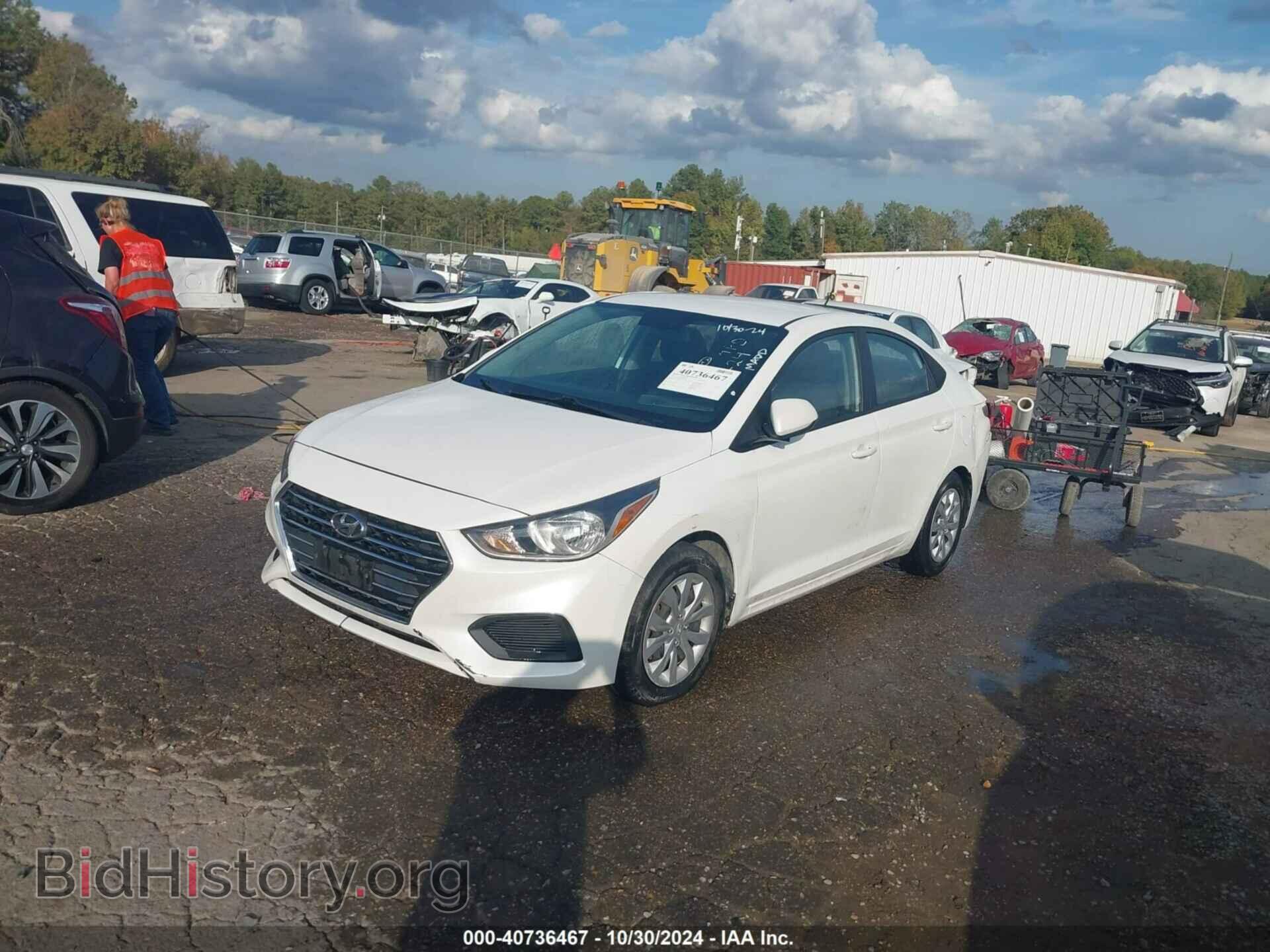 2020 HYUNDAI ACCENT - VIN: 3KPC24A64LE104987 - Фото 2