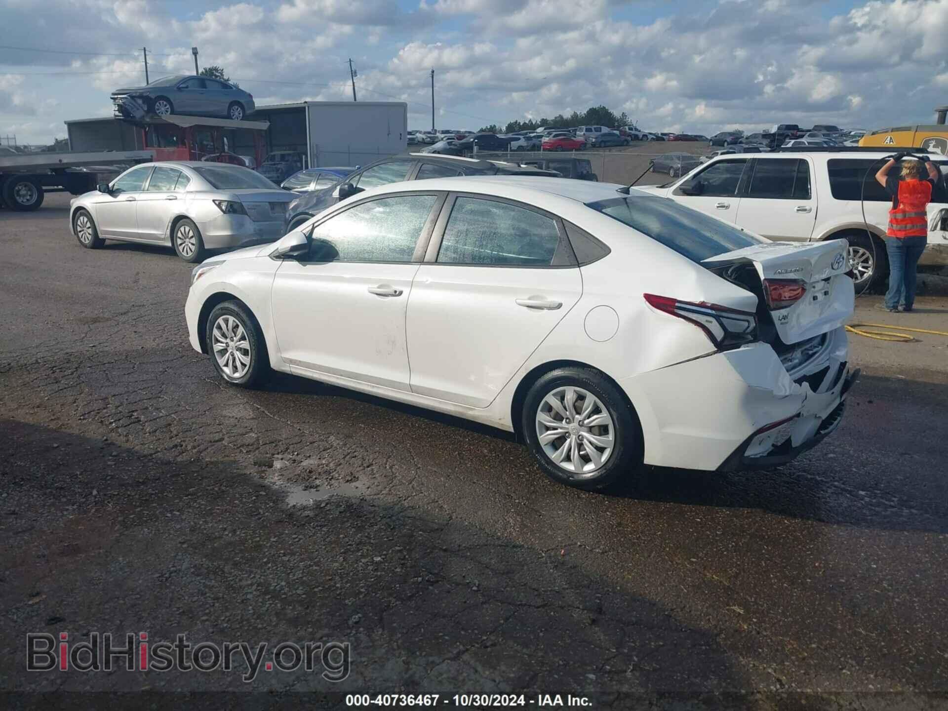 2020 HYUNDAI ACCENT - VIN: 3KPC24A64LE104987 - Фото 3