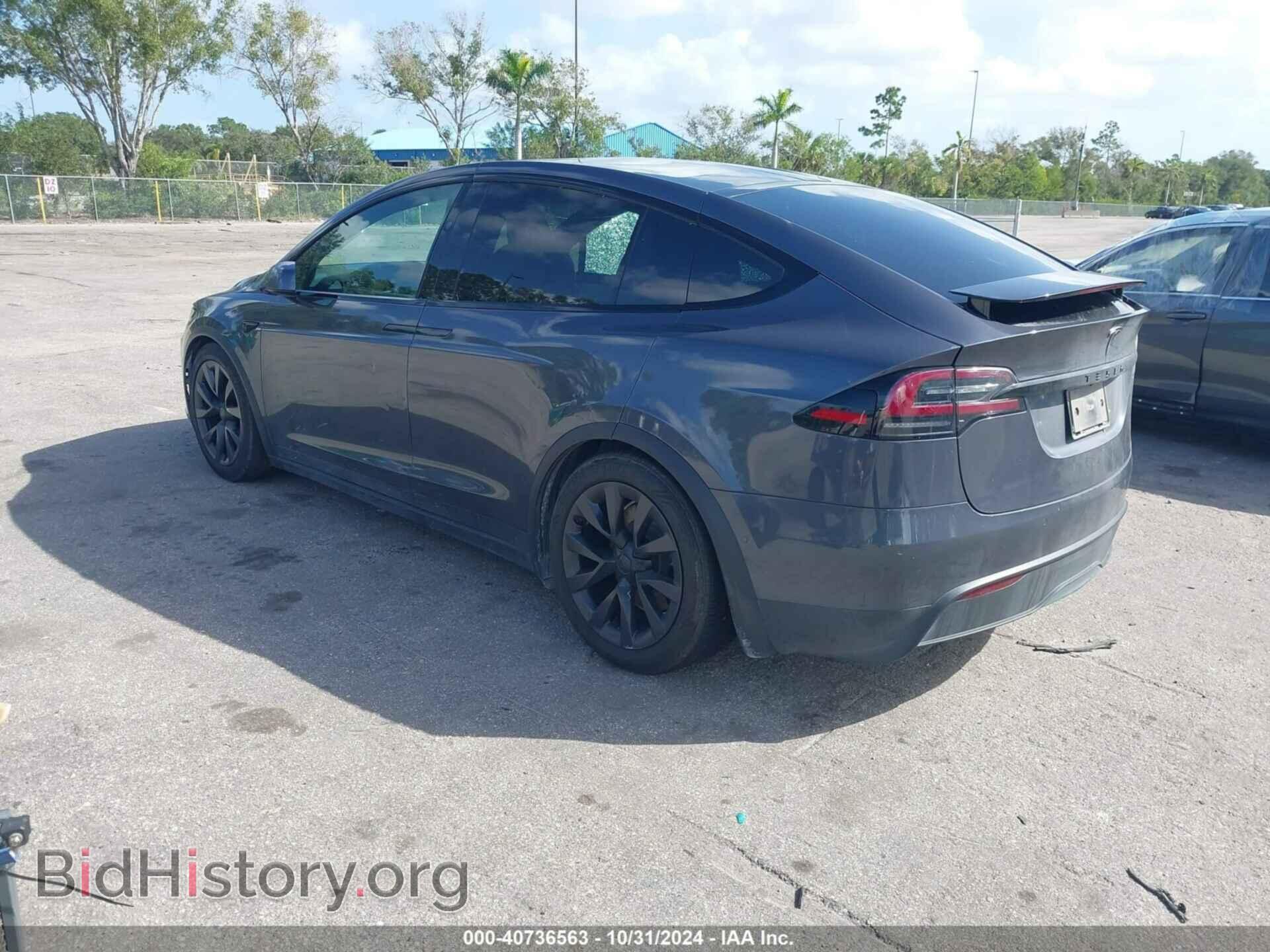 2022 TESLA MODEL X - VIN: 7SAXCBE55NF335448 - Фото 3