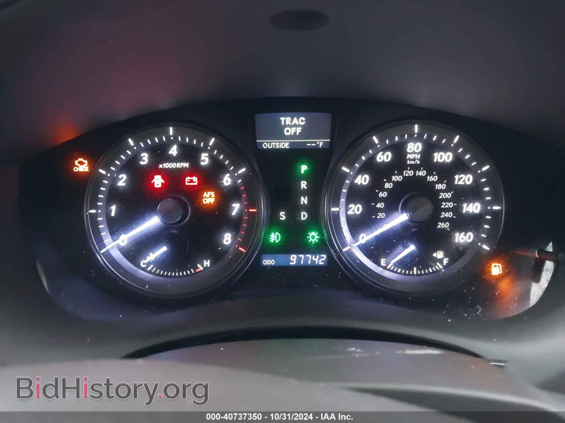 2012 LEXUS ES 350 - VIN: JTHBK1EG2C2504698 - Фото 7