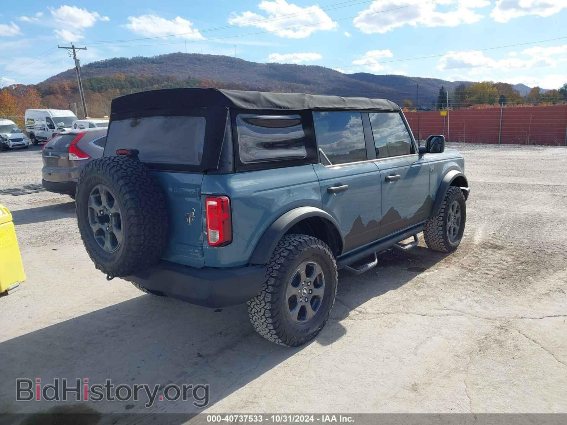 2021 FORD BRONCO - VIN: 1FMDE5BH8MLB07140 - Фото 4