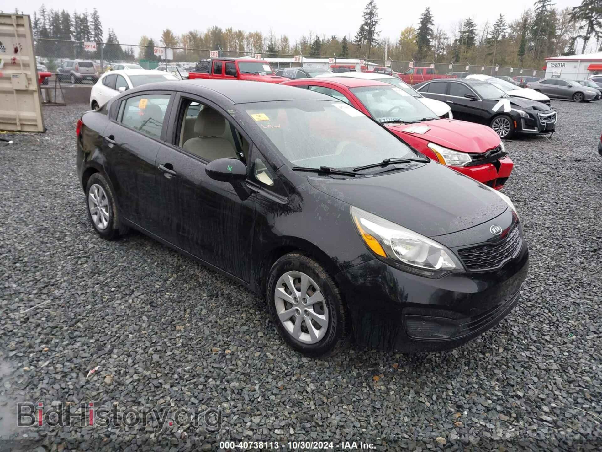 Фотография KNADM4A34D6099704 - KIA RIO 2013