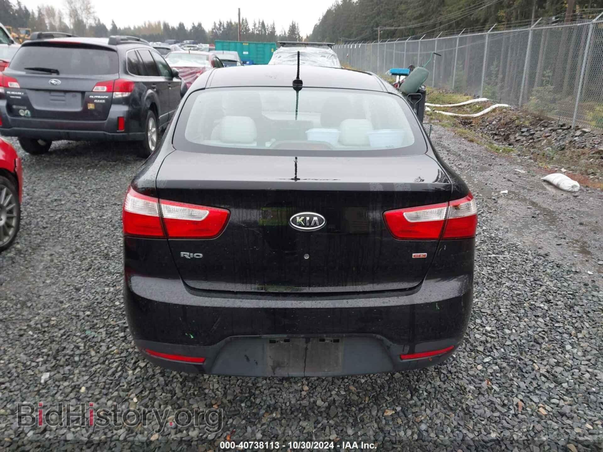 2013 KIA RIO - VIN: KNADM4A34D6099704 - Фото 15
