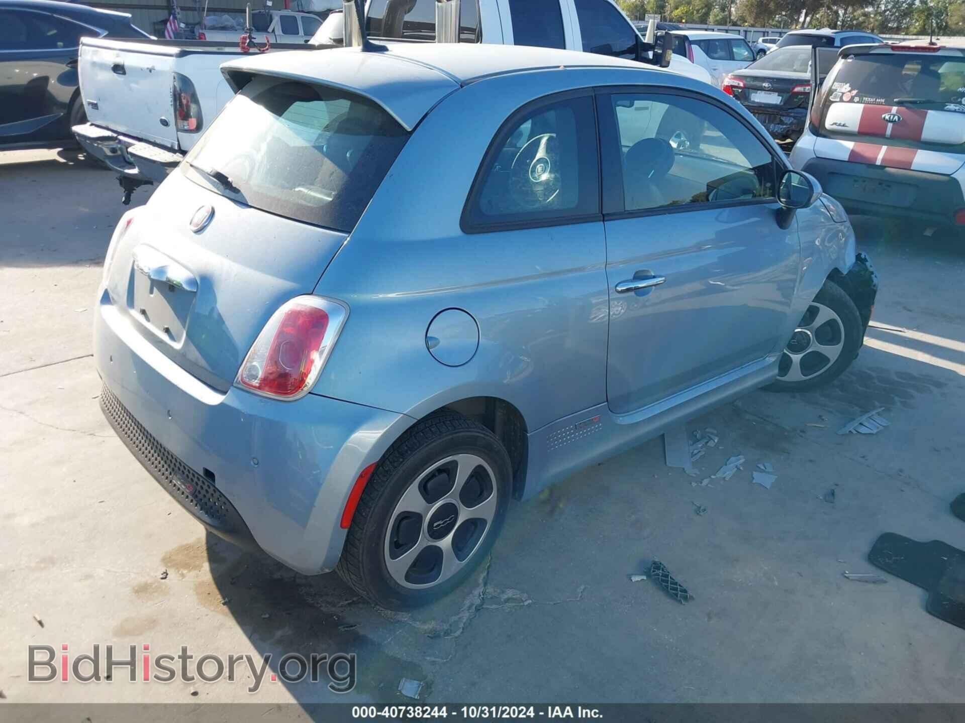 2015 FIAT 500E - VIN: 3C3CFFGE0FT503091 - Фото 4