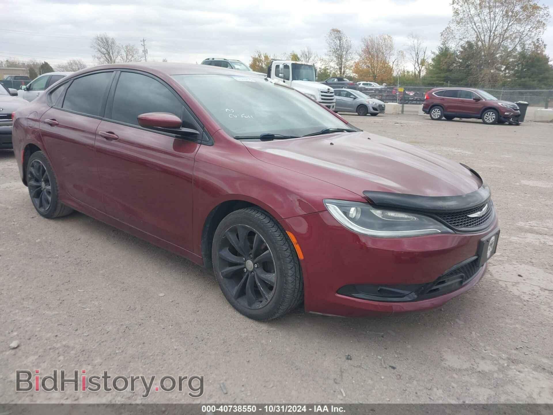 Photo 1C3CCCDG8FN656802 - CHRYSLER 200 2015