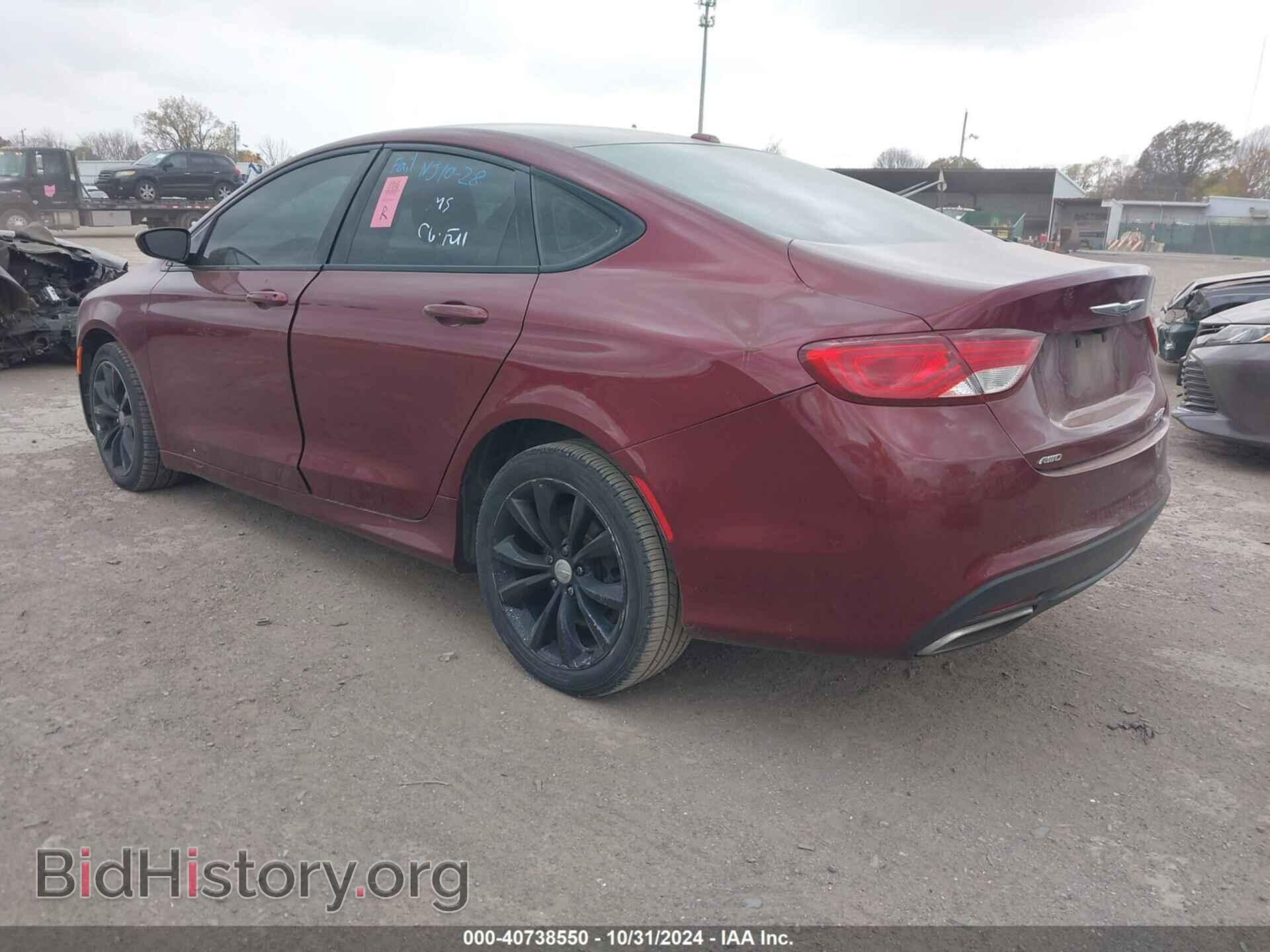 2015 CHRYSLER 200 - VIN: 1C3CCCDG8FN656802 - Photo 3