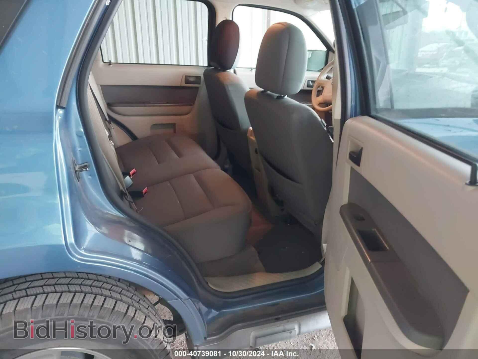 2010 FORD ESCAPE - VIN: 1FMCU0D73AKA93395 - Фото 8