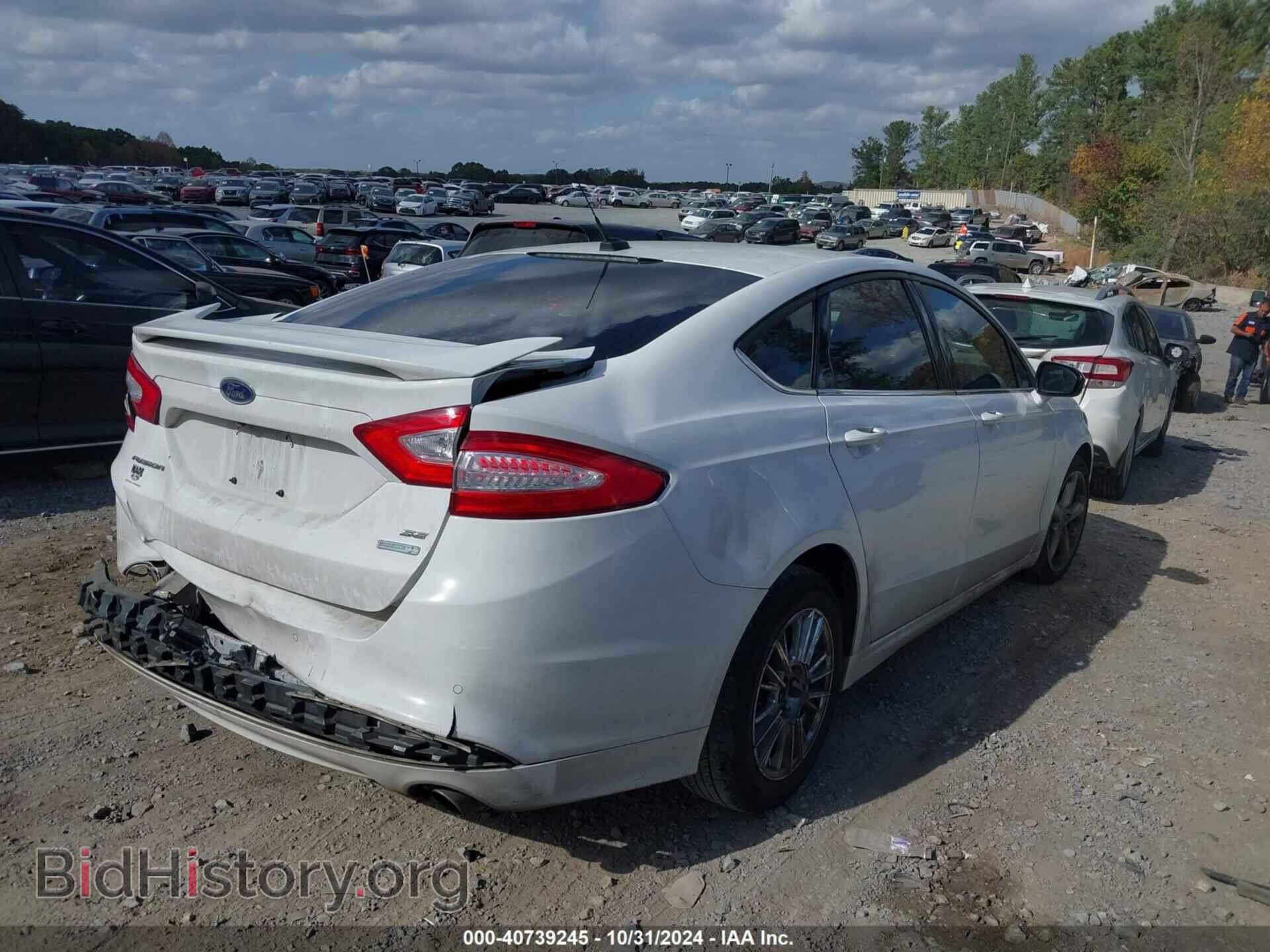 2016 FORD FUSION - VIN: 3FA6P0HDXGR139310 - Фото 4