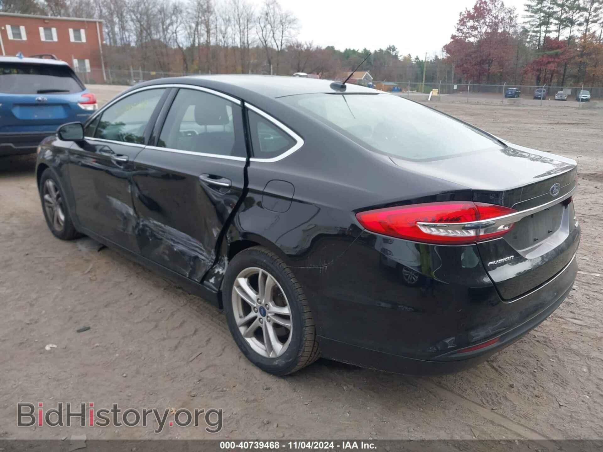2018 FORD FUSION - VIN: 3FA6P0HD2JR212838 - Фото 3