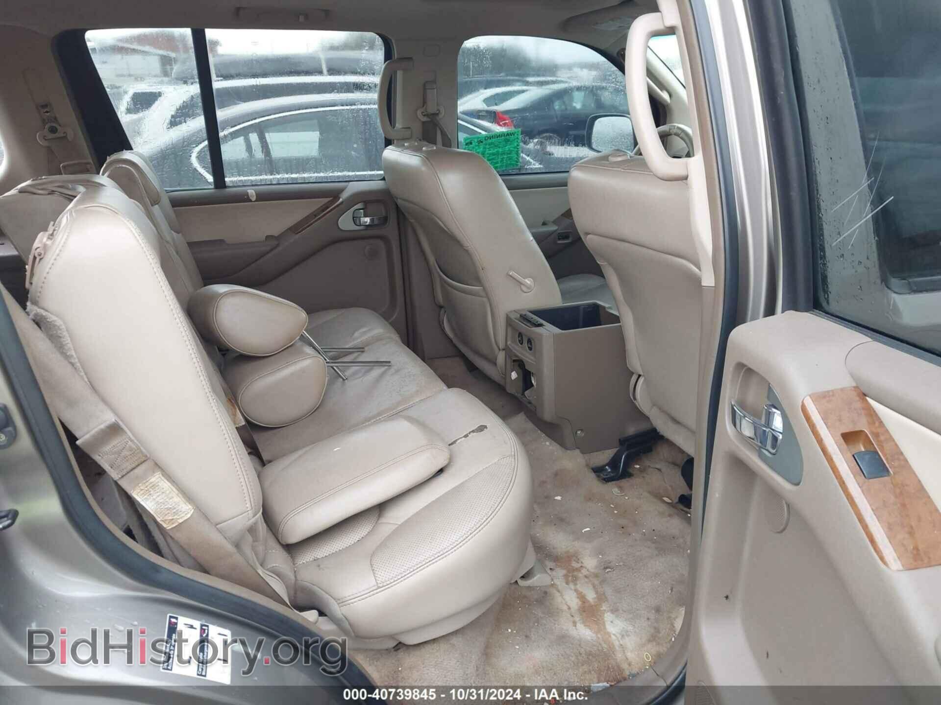 2007 NISSAN PATHFINDER - VIN: 5N1AR18U77C622011 - Фото 8