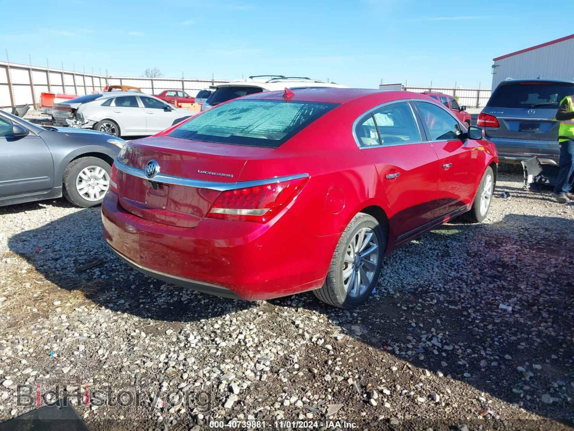 2014 BUICK LACROSSE - VIN: 1G4GB5GR8EF211120 - Фото 4