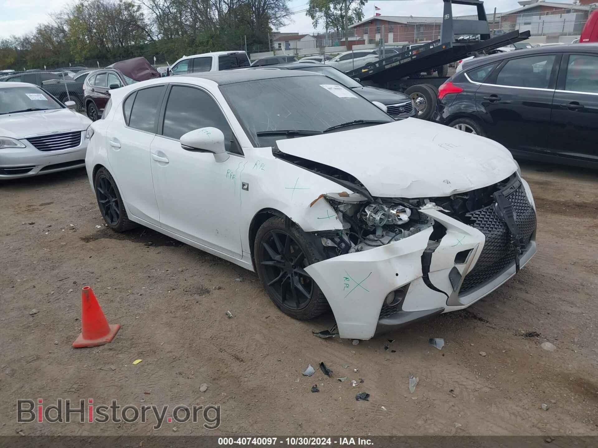 Фотография JTHKD5BH7F2235049 - LEXUS CT 200H 2015