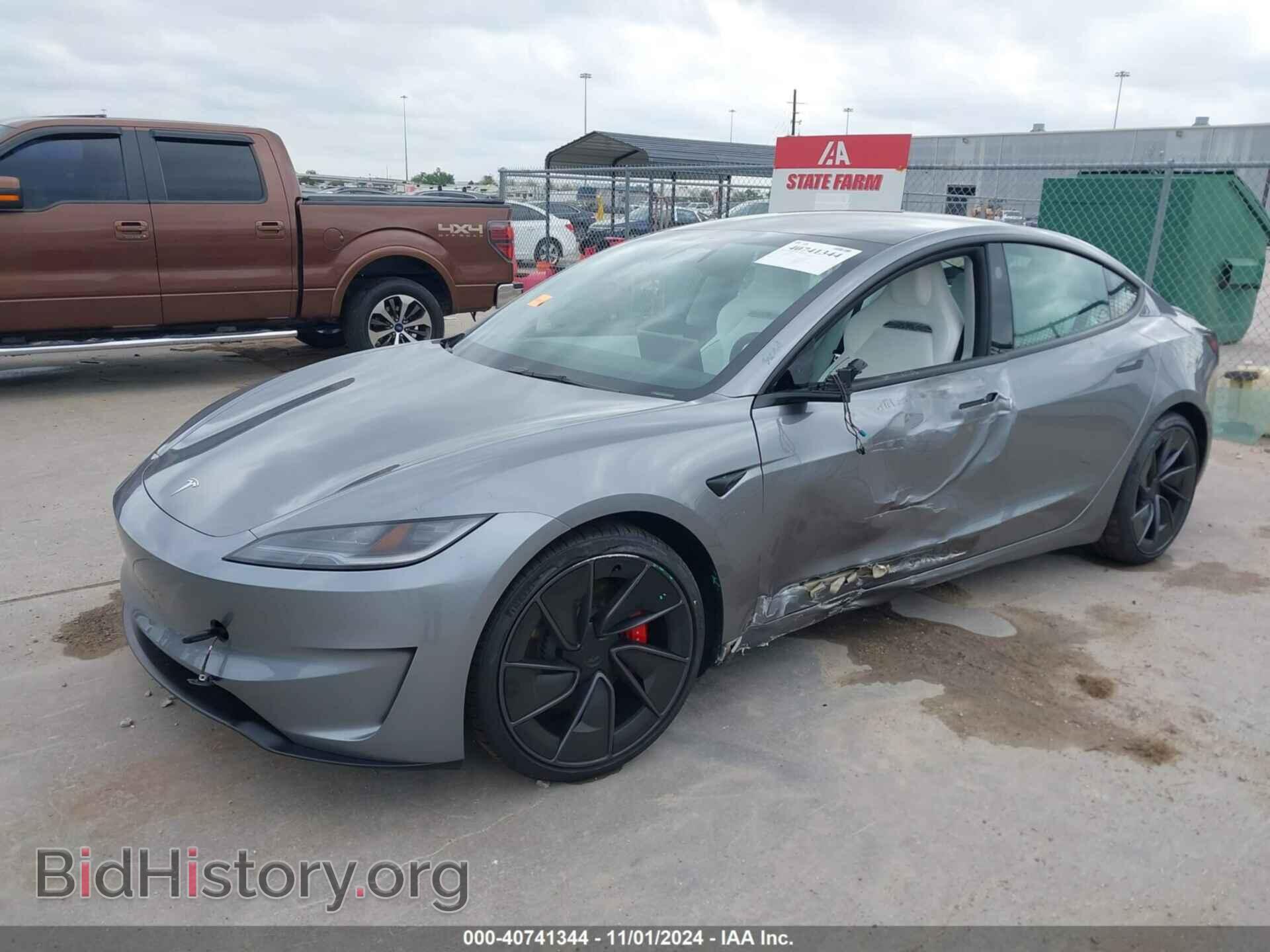 2024 TESLA MODEL 3 - VIN: 5YJ3E1ET9RF848447 - Photo 2