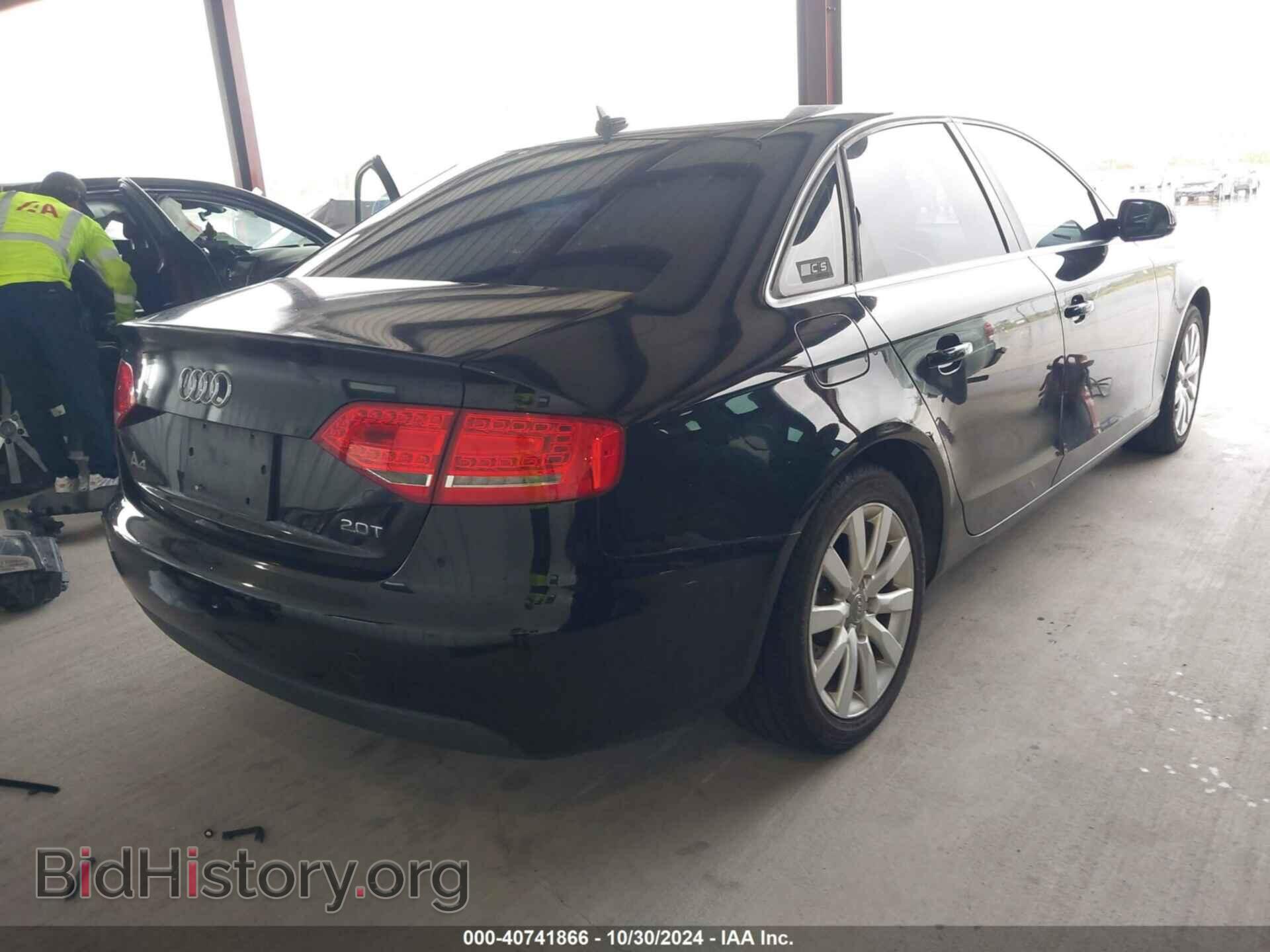 2012 AUDI A4 - VIN: WAUAFAFL6CN010076 - Фото 4