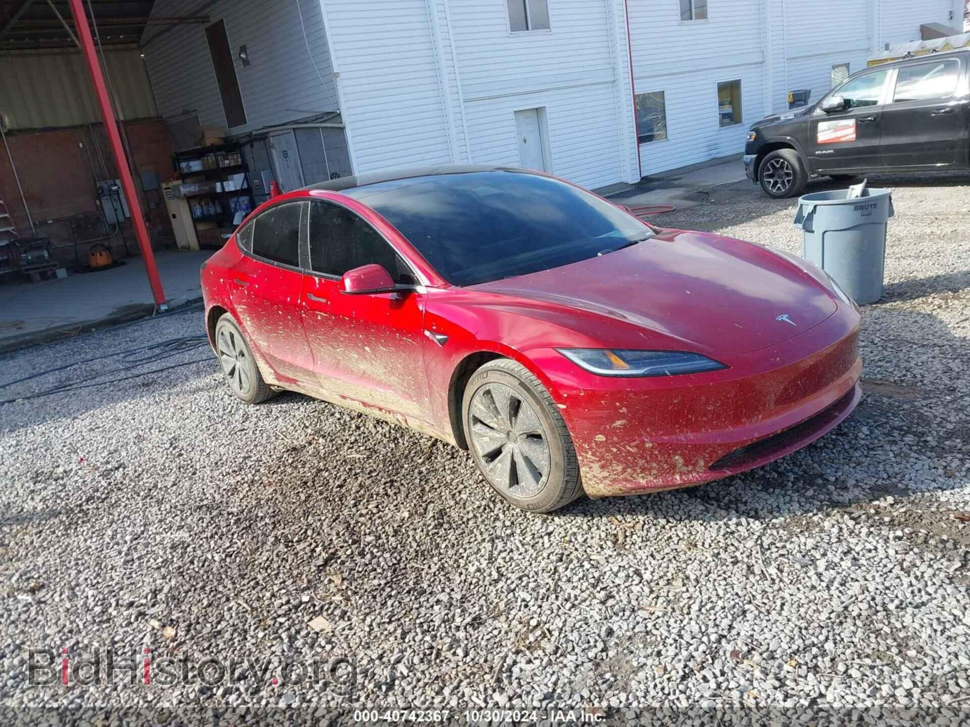 Photo 5YJ3E1EB7RF812411 - TESLA MODEL 3 2024