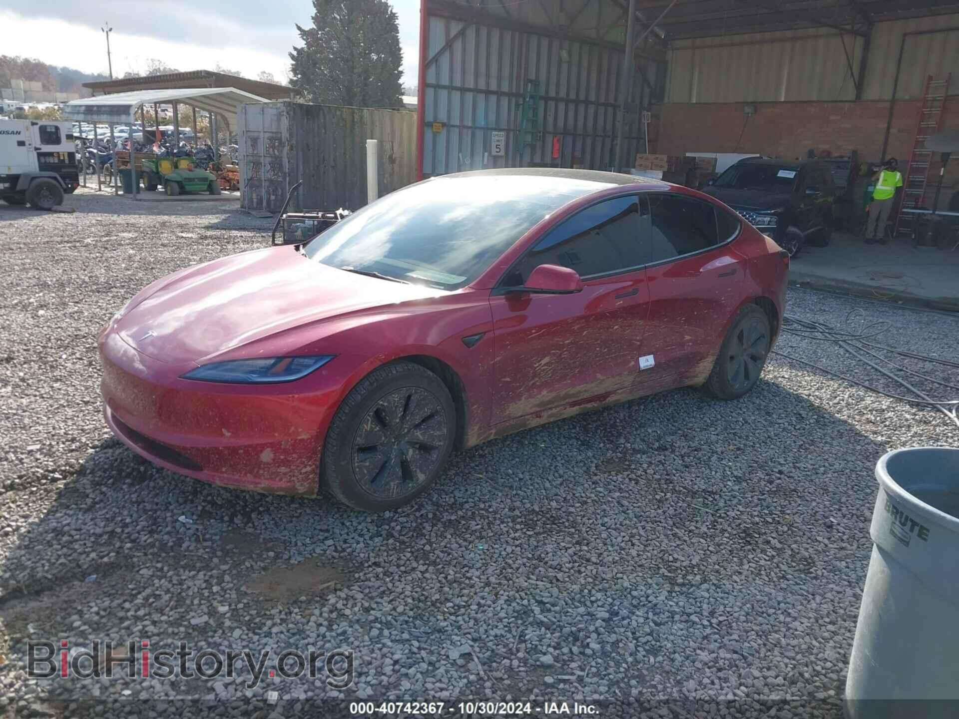 2024 TESLA MODEL 3 - VIN: 5YJ3E1EB7RF812411 - Фото 2