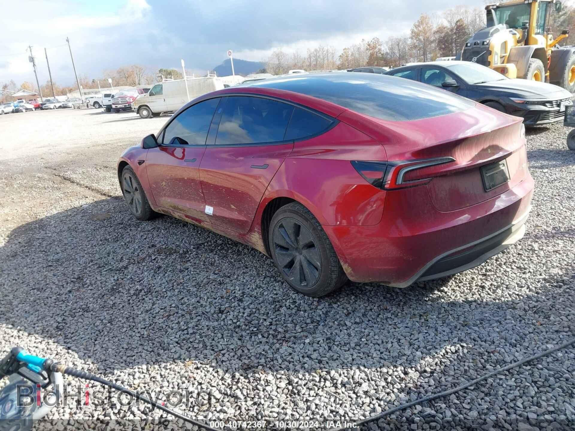 2024 TESLA MODEL 3 - VIN: 5YJ3E1EB7RF812411 - Фото 3