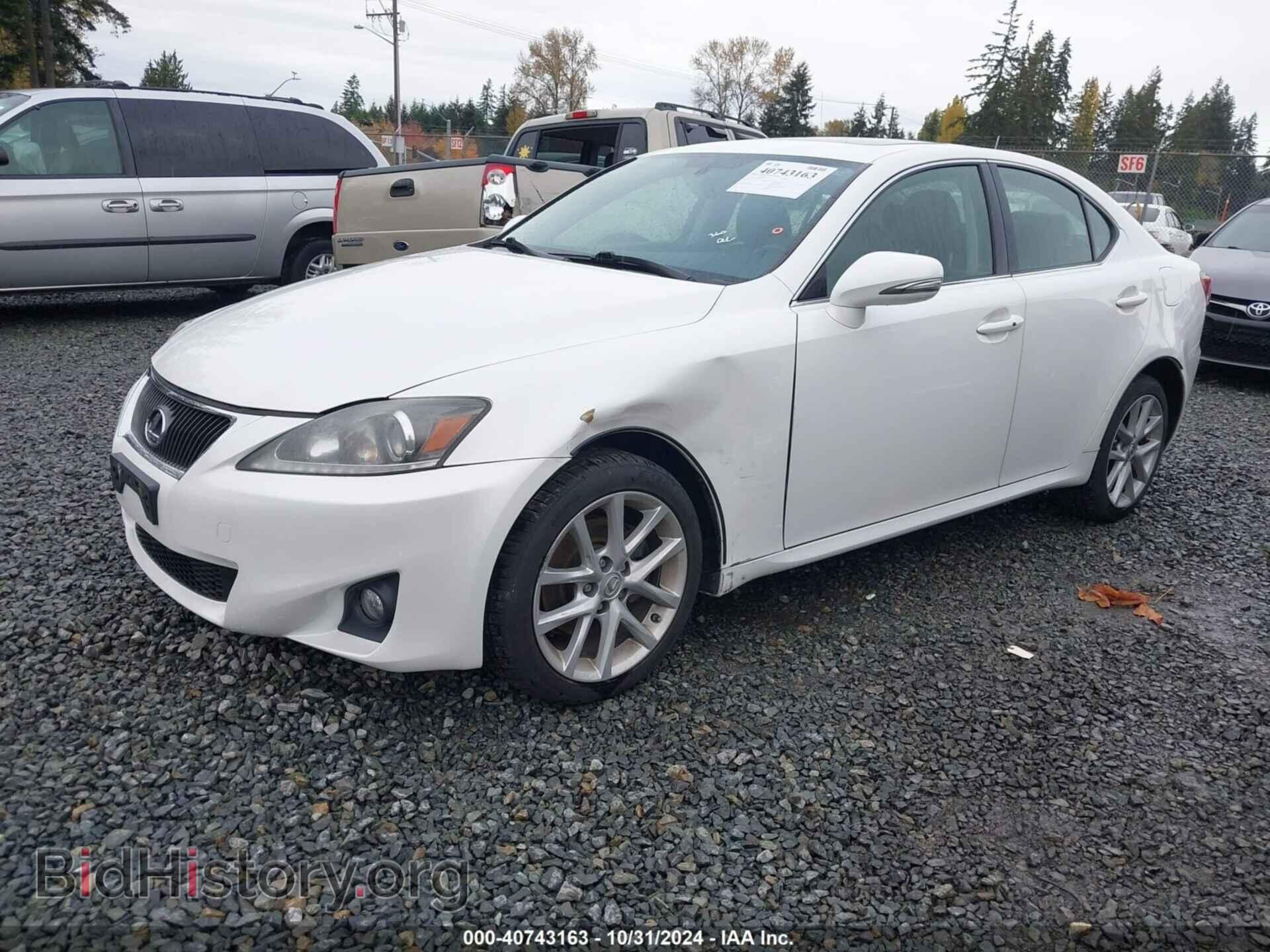 2011 LEXUS IS 250 - VIN: JTHCF5C22B5049601 - Фото 2
