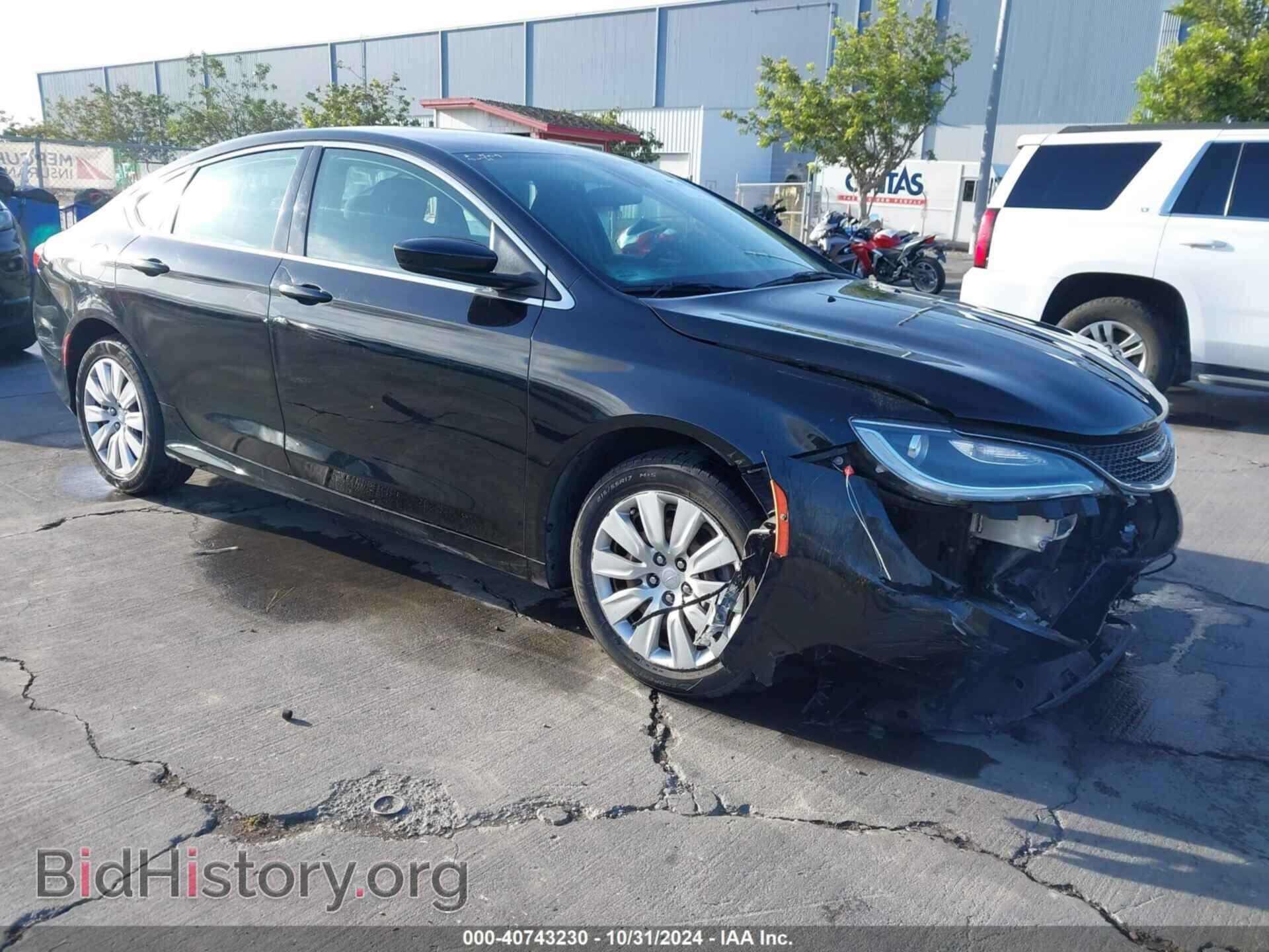 Photo 1C3CCCFB0FN645861 - CHRYSLER 200 2015