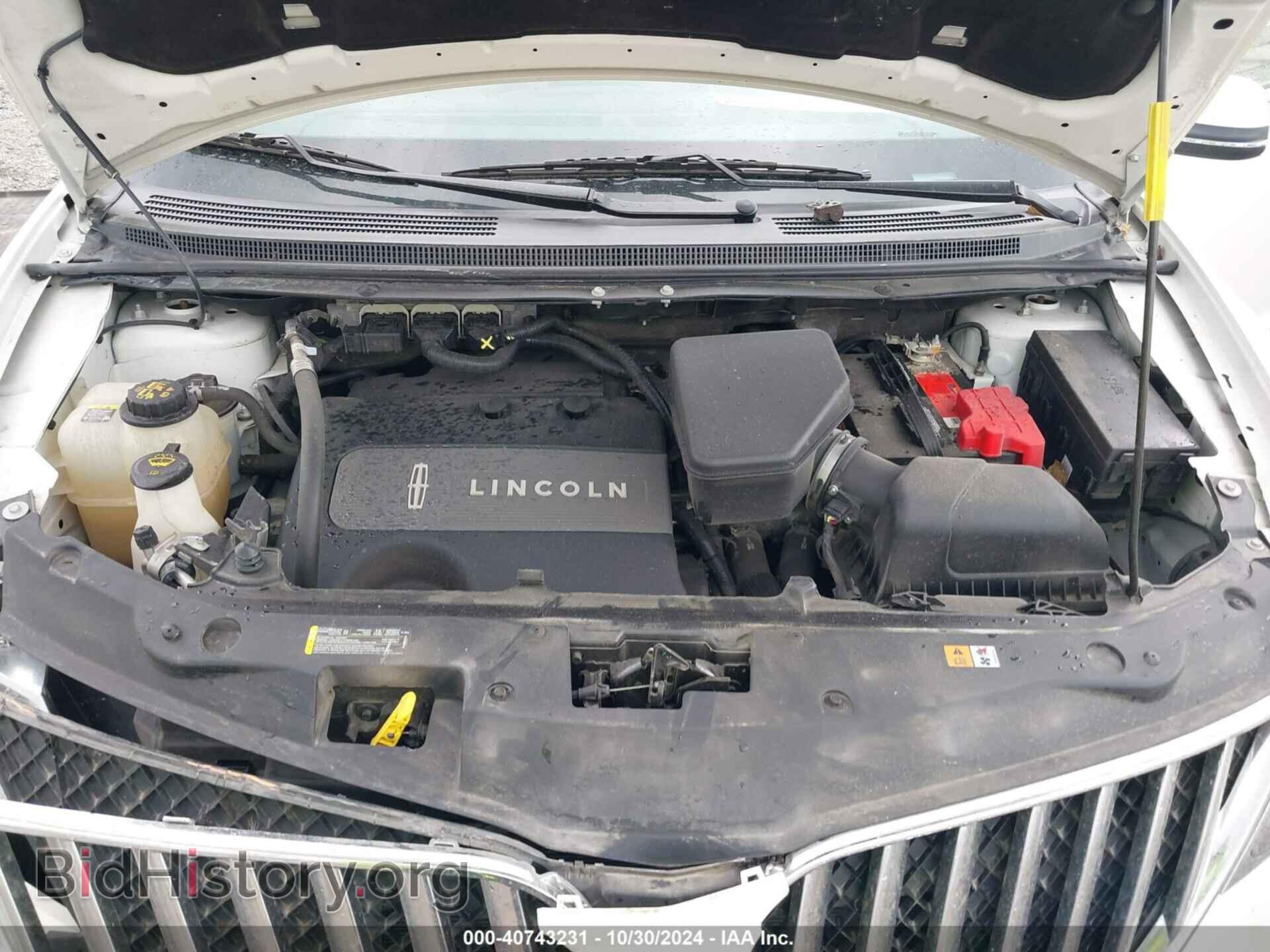 2013 LINCOLN MKX - VIN: 2LMDJ8JK7DBL46287 - Фото 10