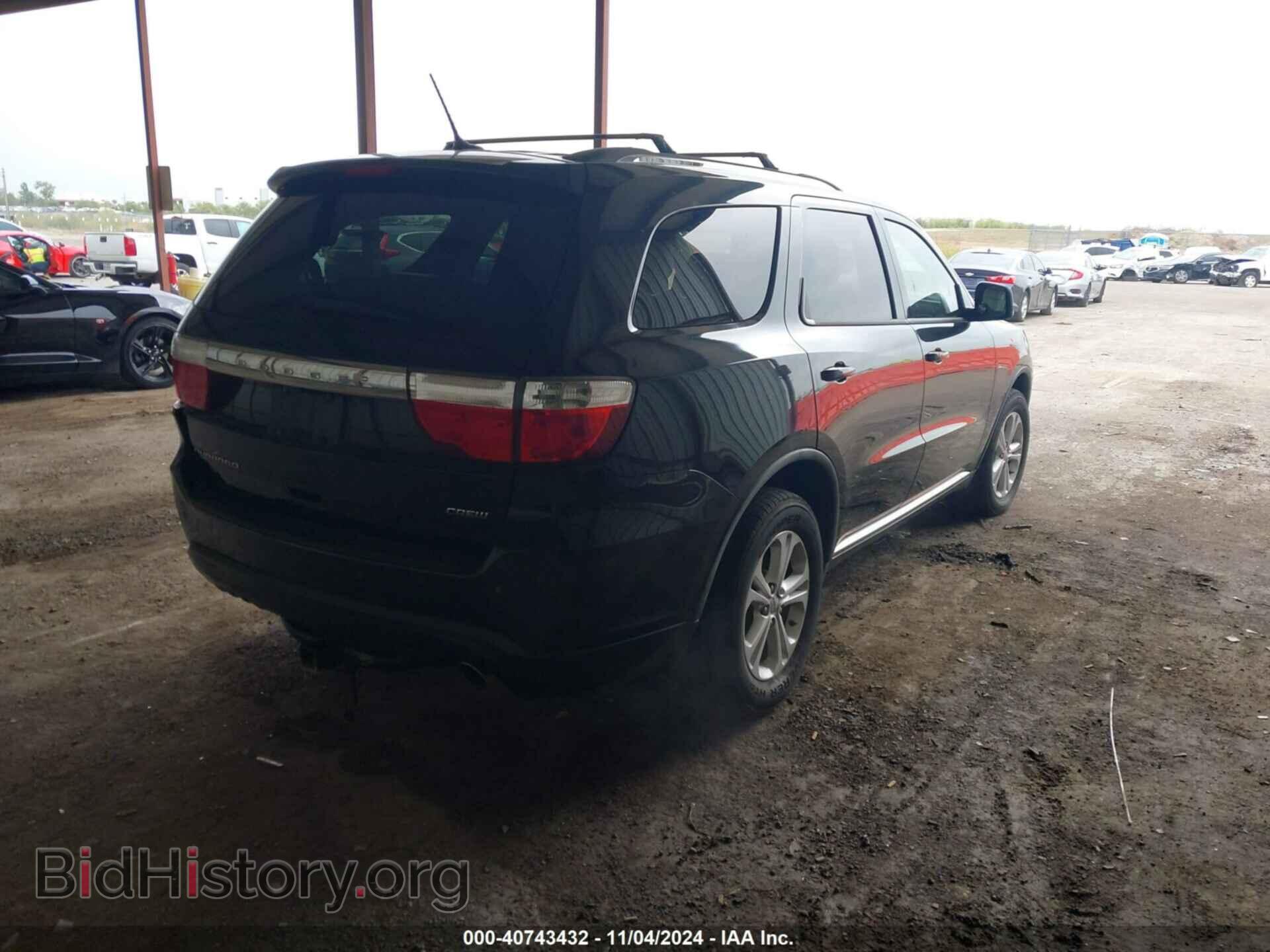 2012 DODGE DURANGO - VIN: 1C4RDHDG1CC181002 - Фото 4