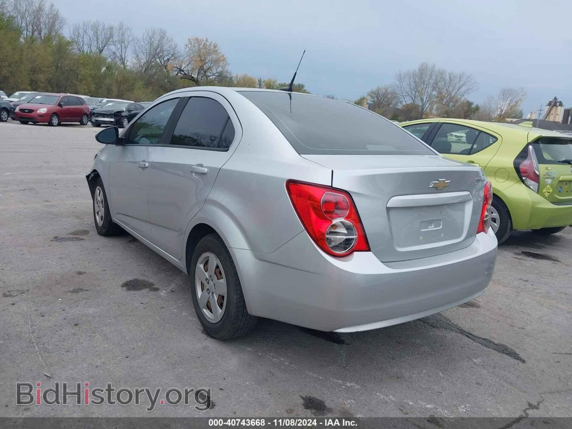 2013 CHEVROLET SONIC - VIN: 1G1JA5SH3D4156722 - Фото 3