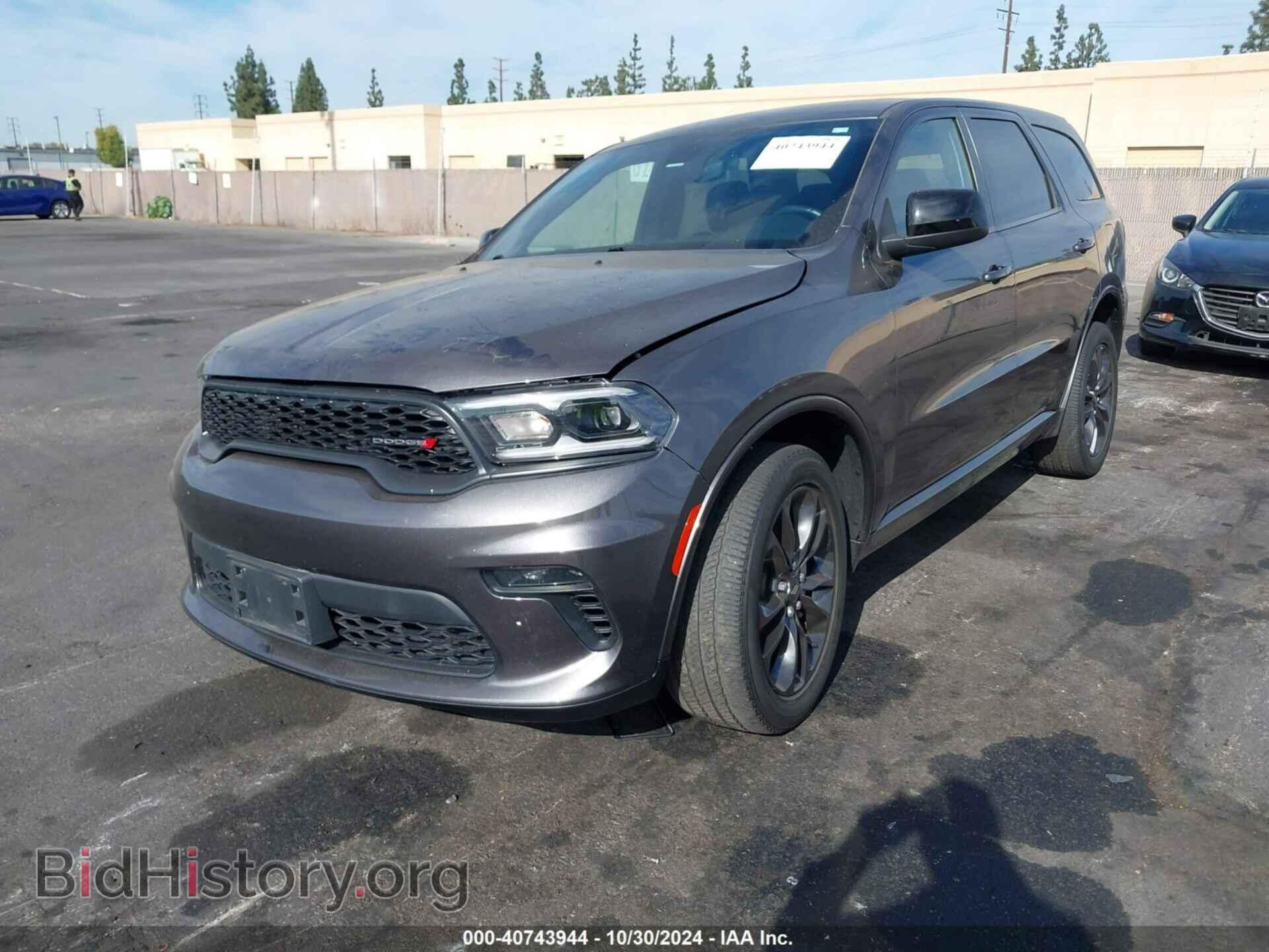 2021 DODGE DURANGO - VIN: 1C4RDHDG3MC540562 - Фото 2